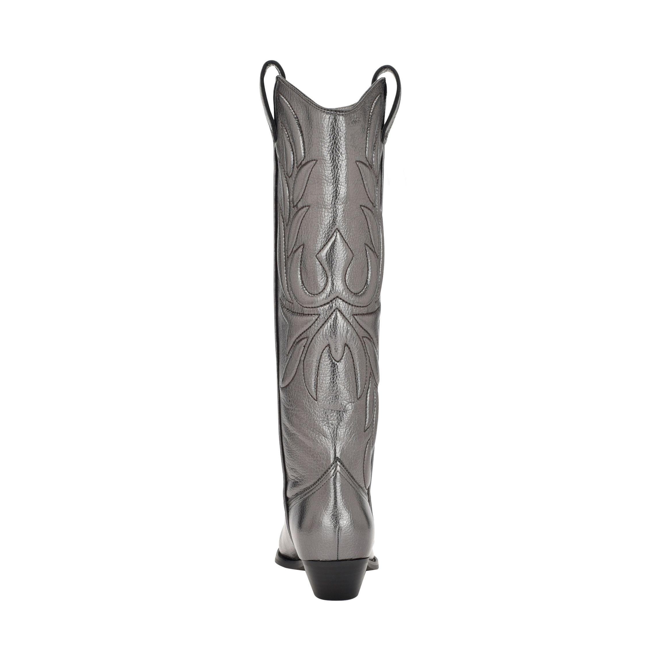 Ginnifer Tall Low BlockHeel Cowboy Boots