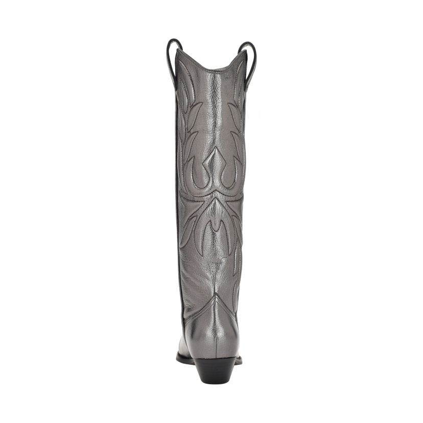 Ginnifer Tall Low BlockHeel Cowboy Boots