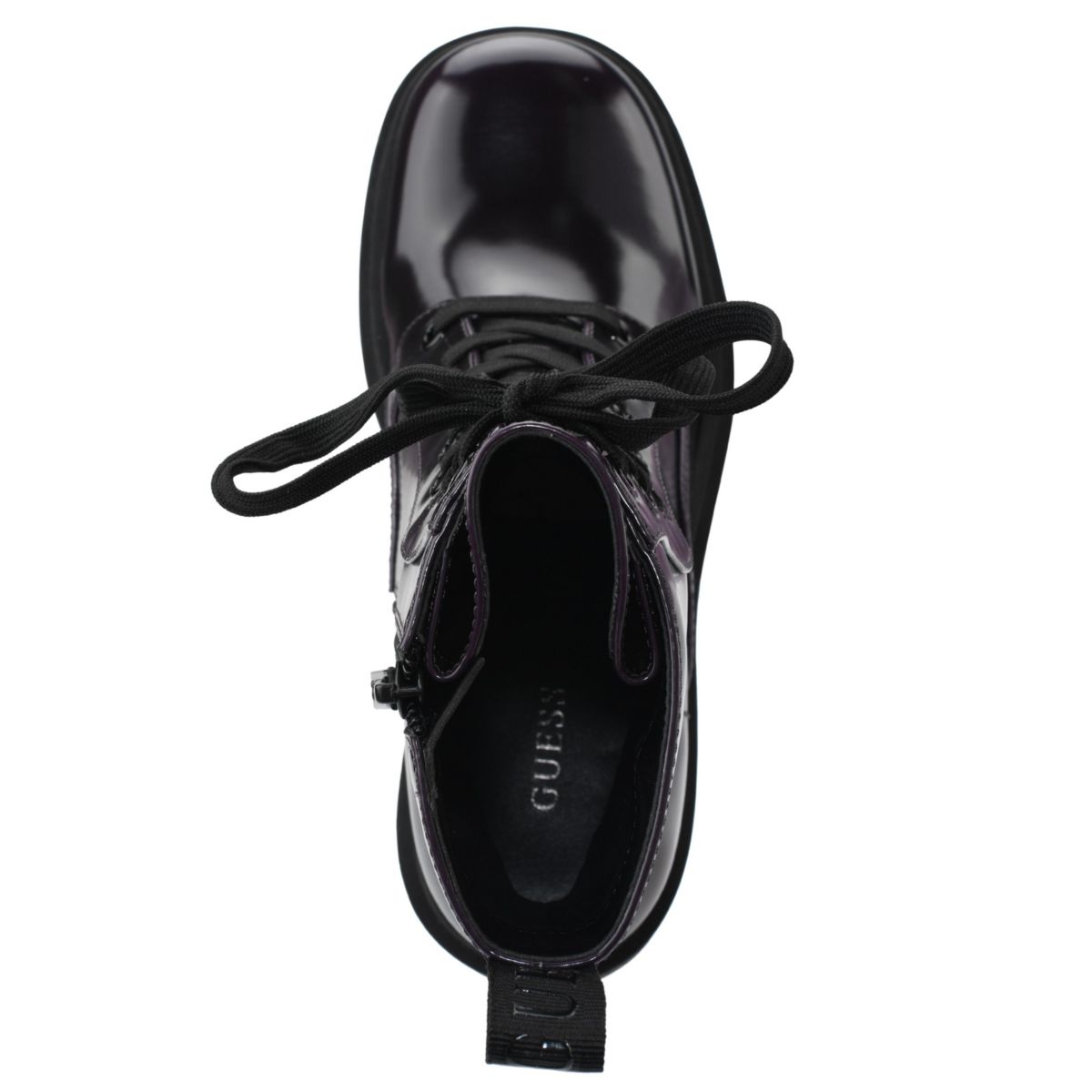 Juel Low Heel Lace Up Combat Booties