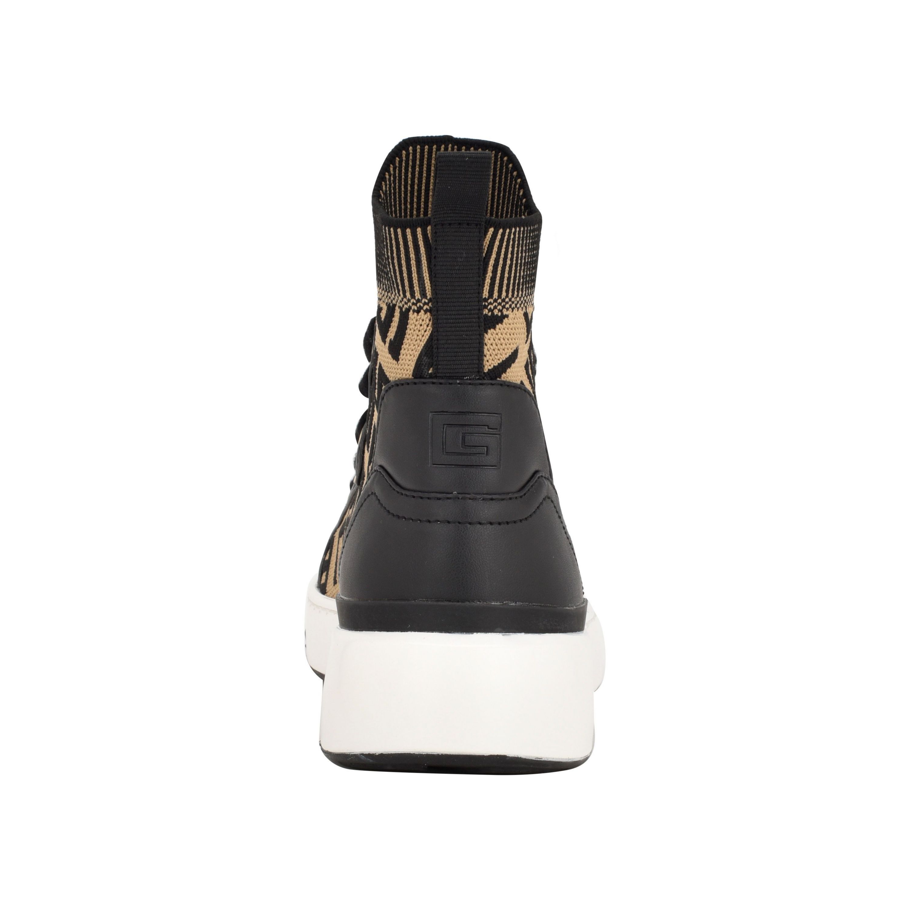 Mannen Knit Lace Up Hi Top Fashion Sneakers