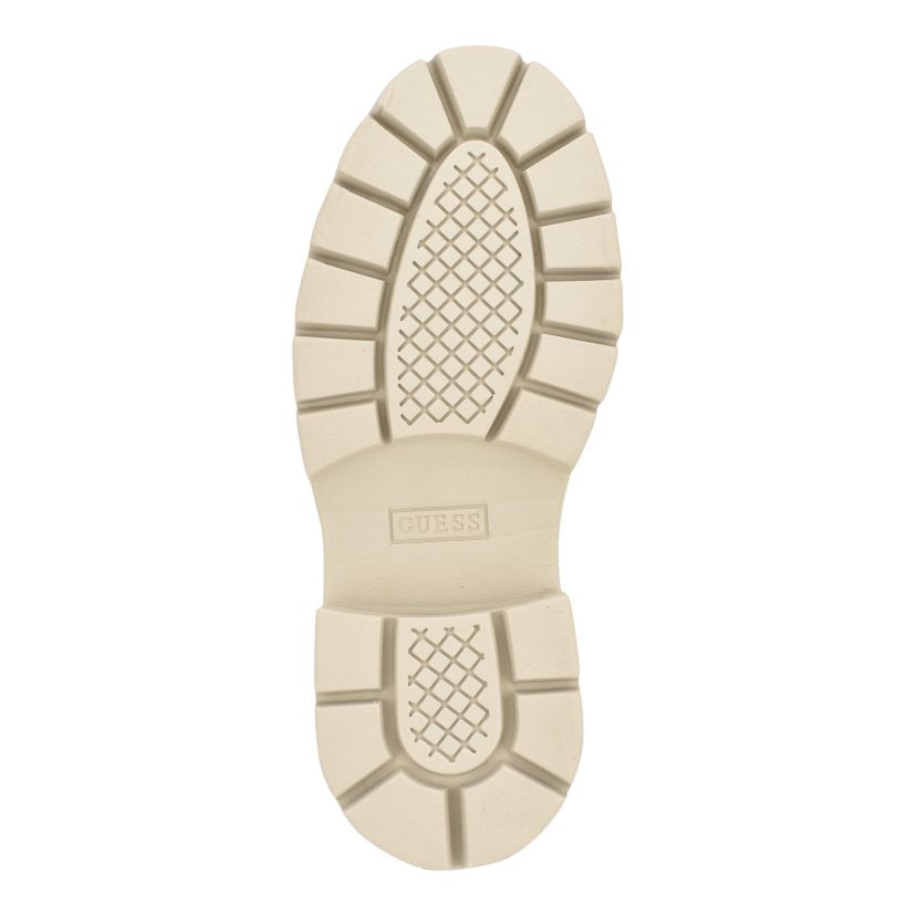 Shutter Lace-Up Combat Boots with Logo Pattern