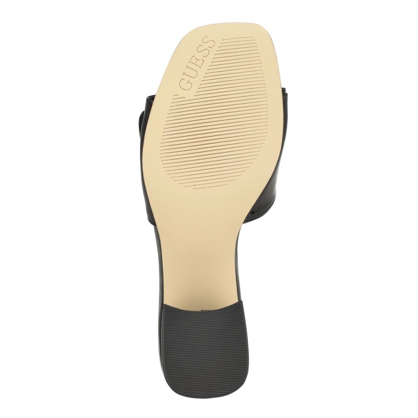 Gallai Slip On Open Toe Block Heeled Mules