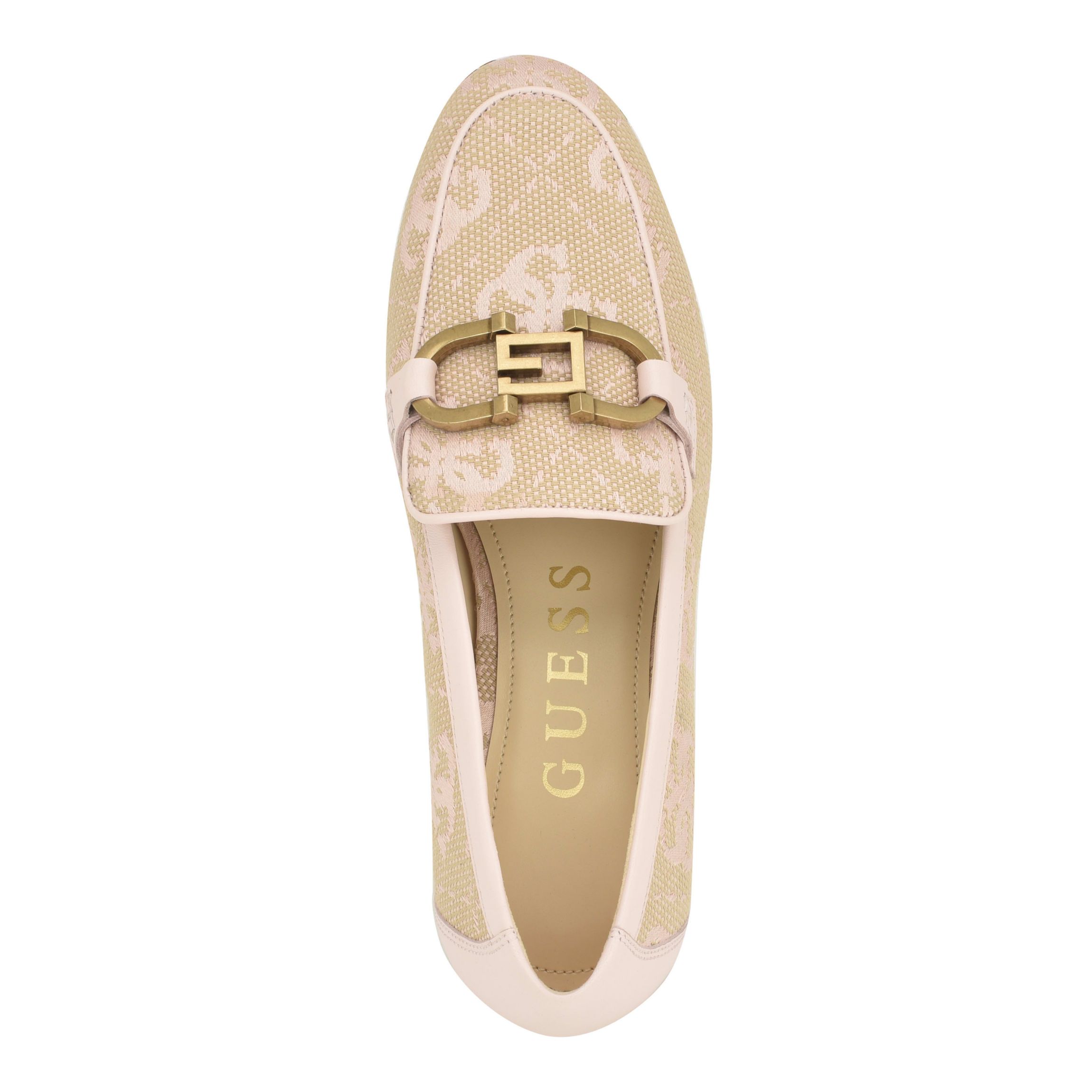 Isaac Slip On Flat Loafers with Hardware
