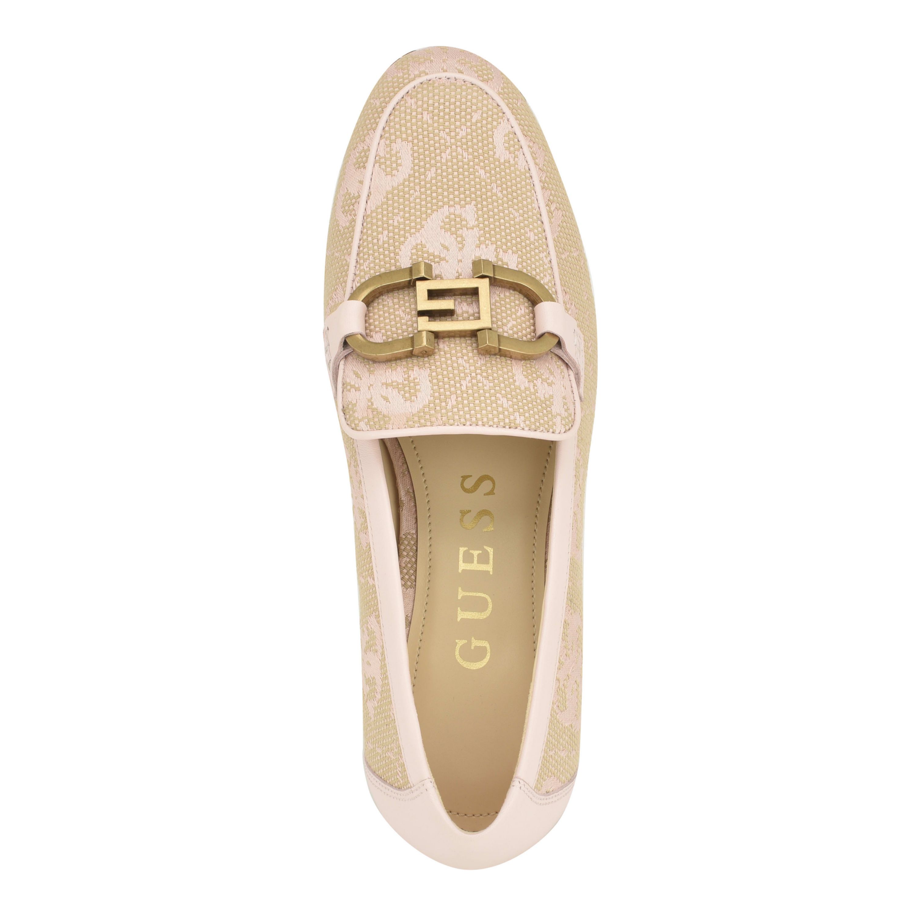 Isaac Slip On Flat Loafers with Hardware