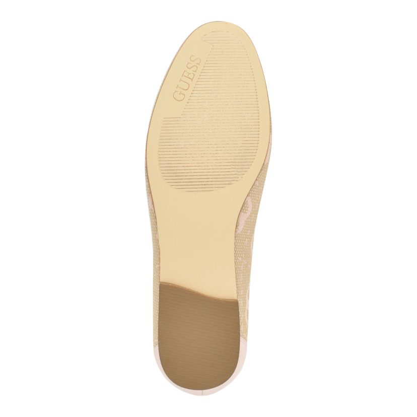 Isaac Slip On Flat Loafers with Hardware