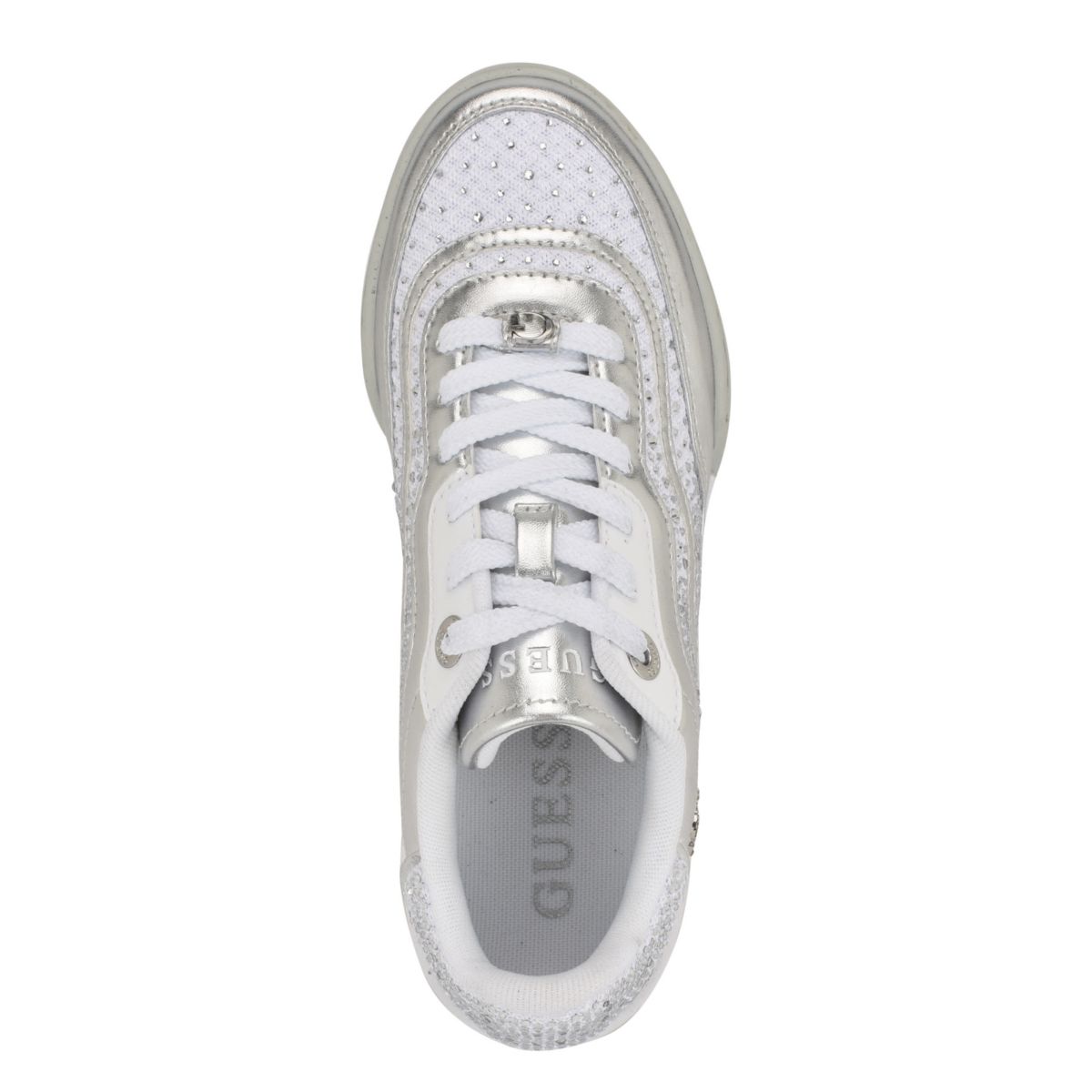Pritie Quattro G Rhinestone Lace Up Sneaker
