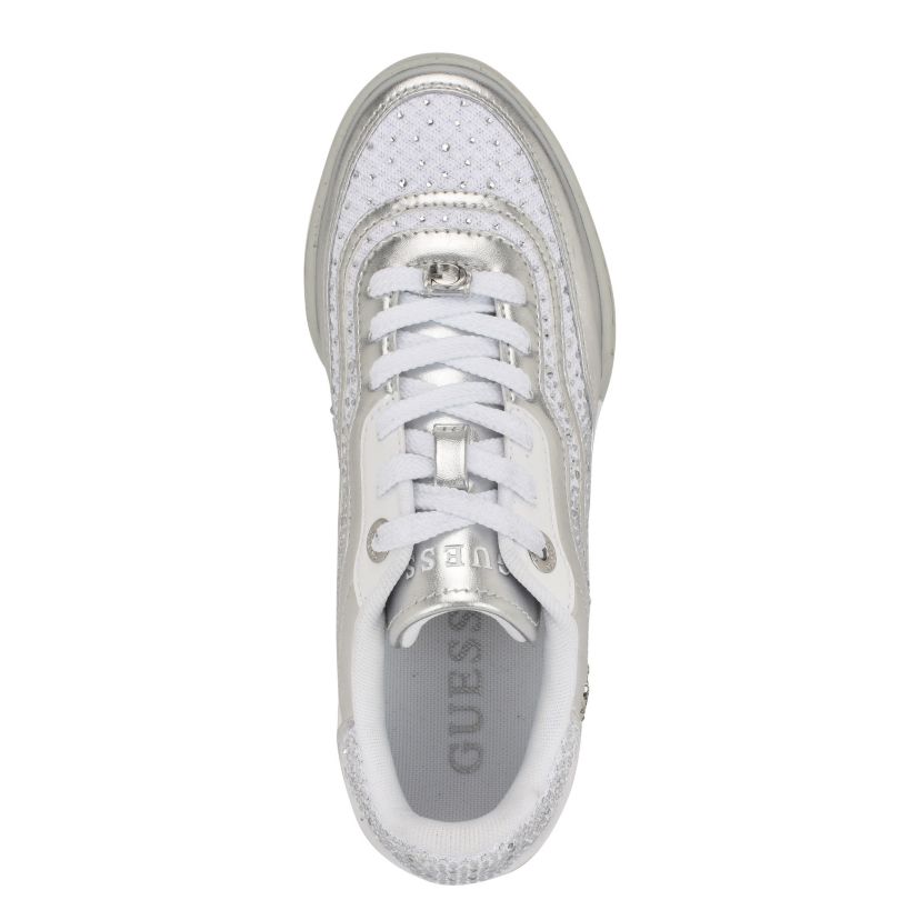 Pritie Quattro G Rhinestone Lace Up Sneaker