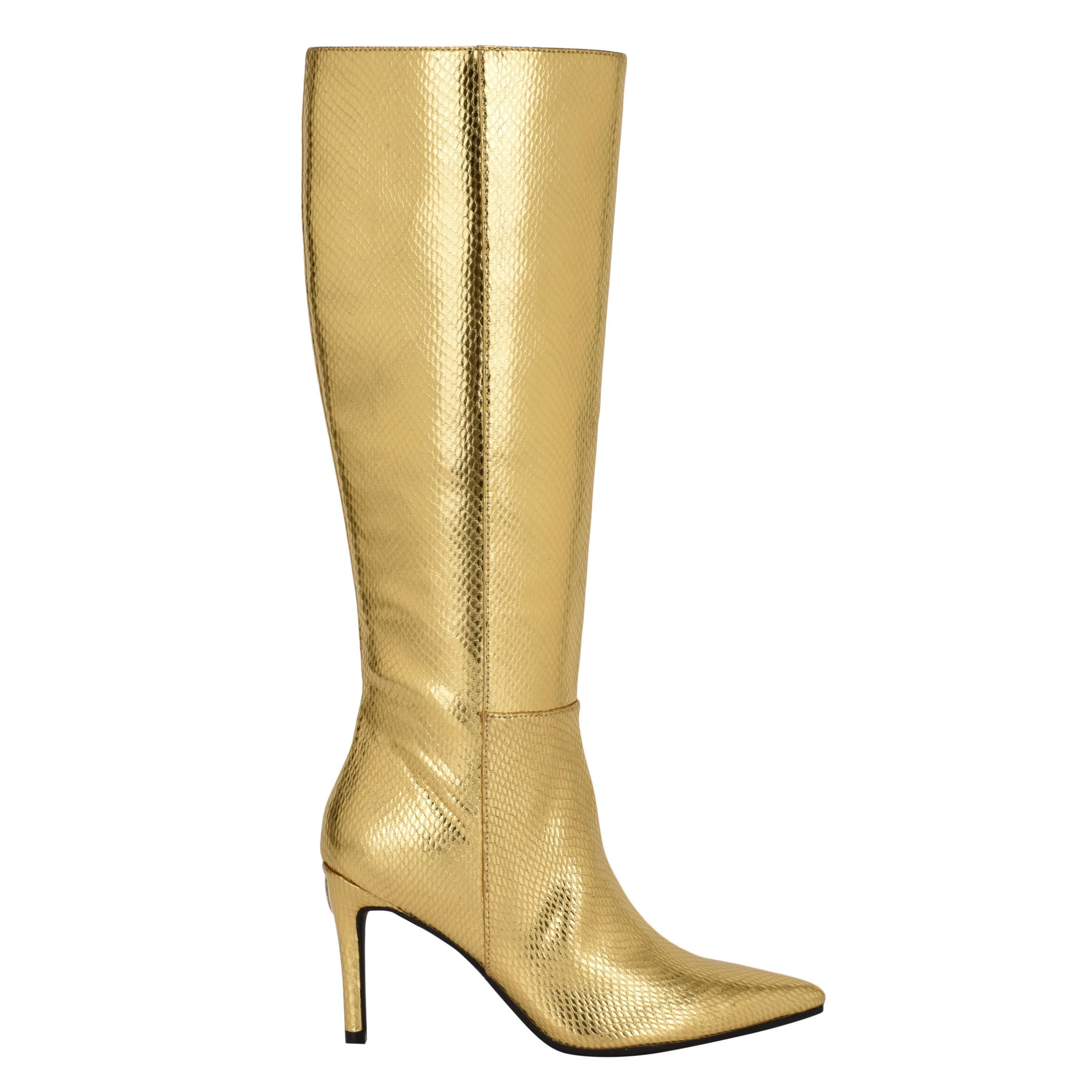 Richee Tall Shafted Pointy Toe Dress Boots