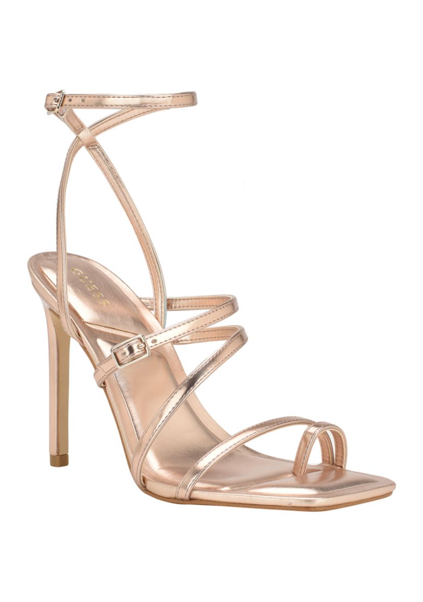 Bolten Strappy Single Sole Square Toe Sandals