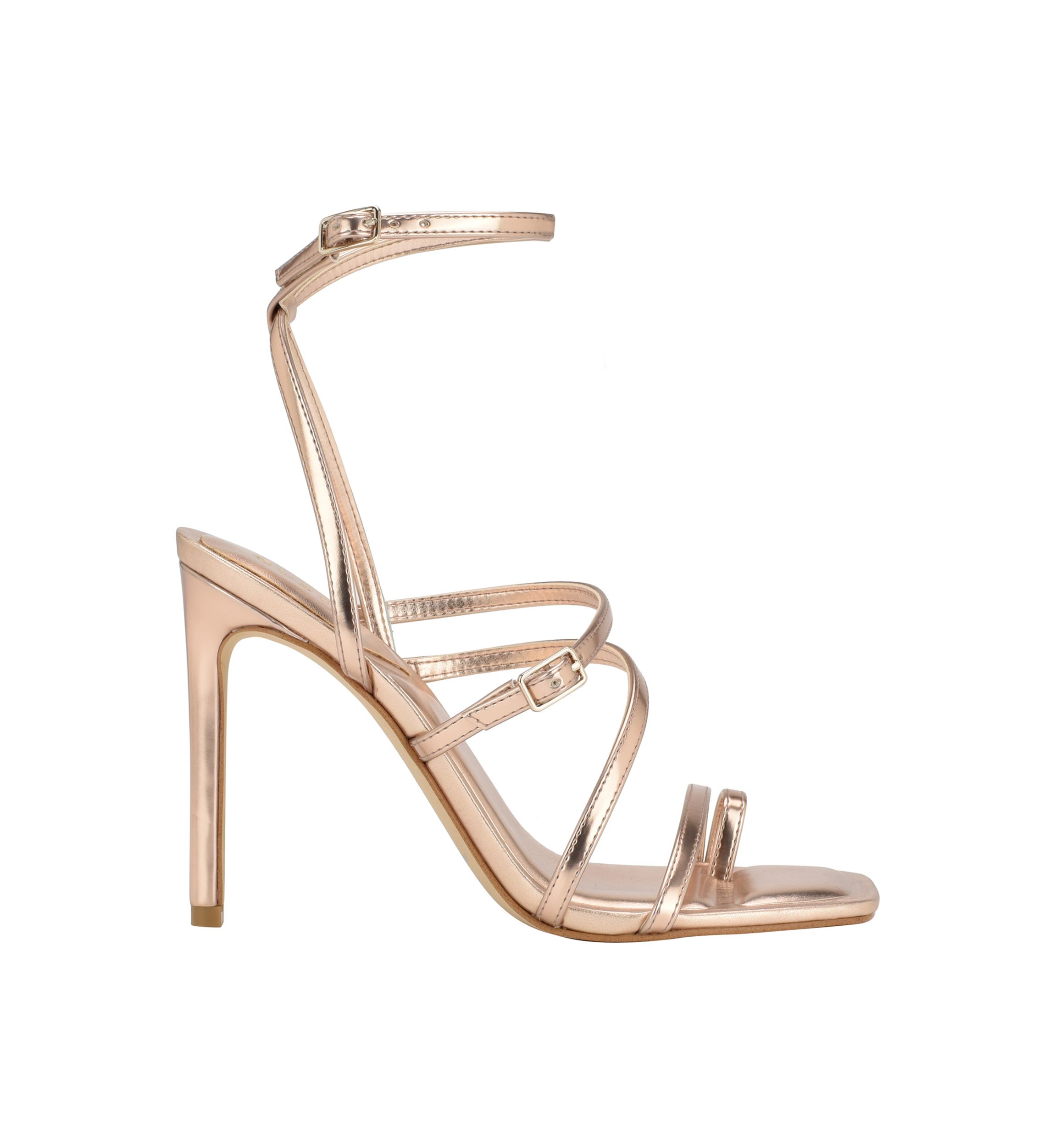 Bolten Strappy Single Sole Square Toe Sandals