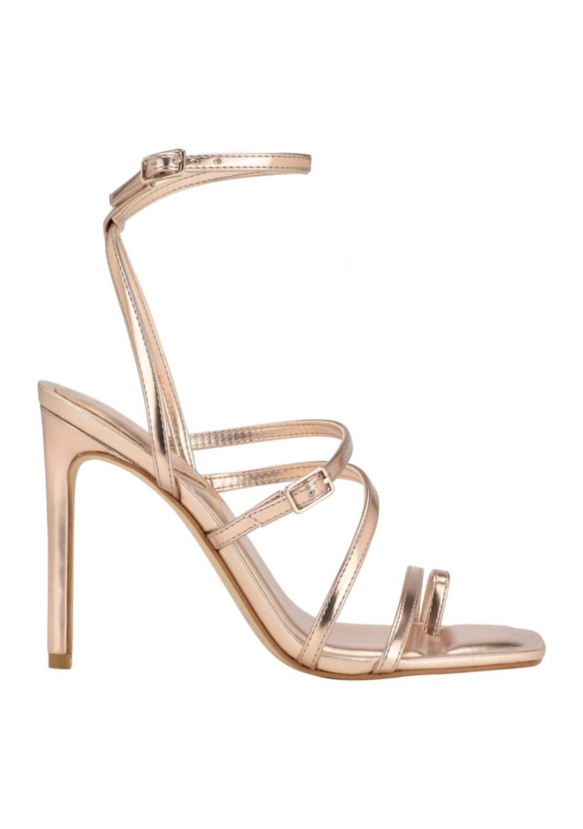 Bolten Strappy Single Sole Square Toe Sandals