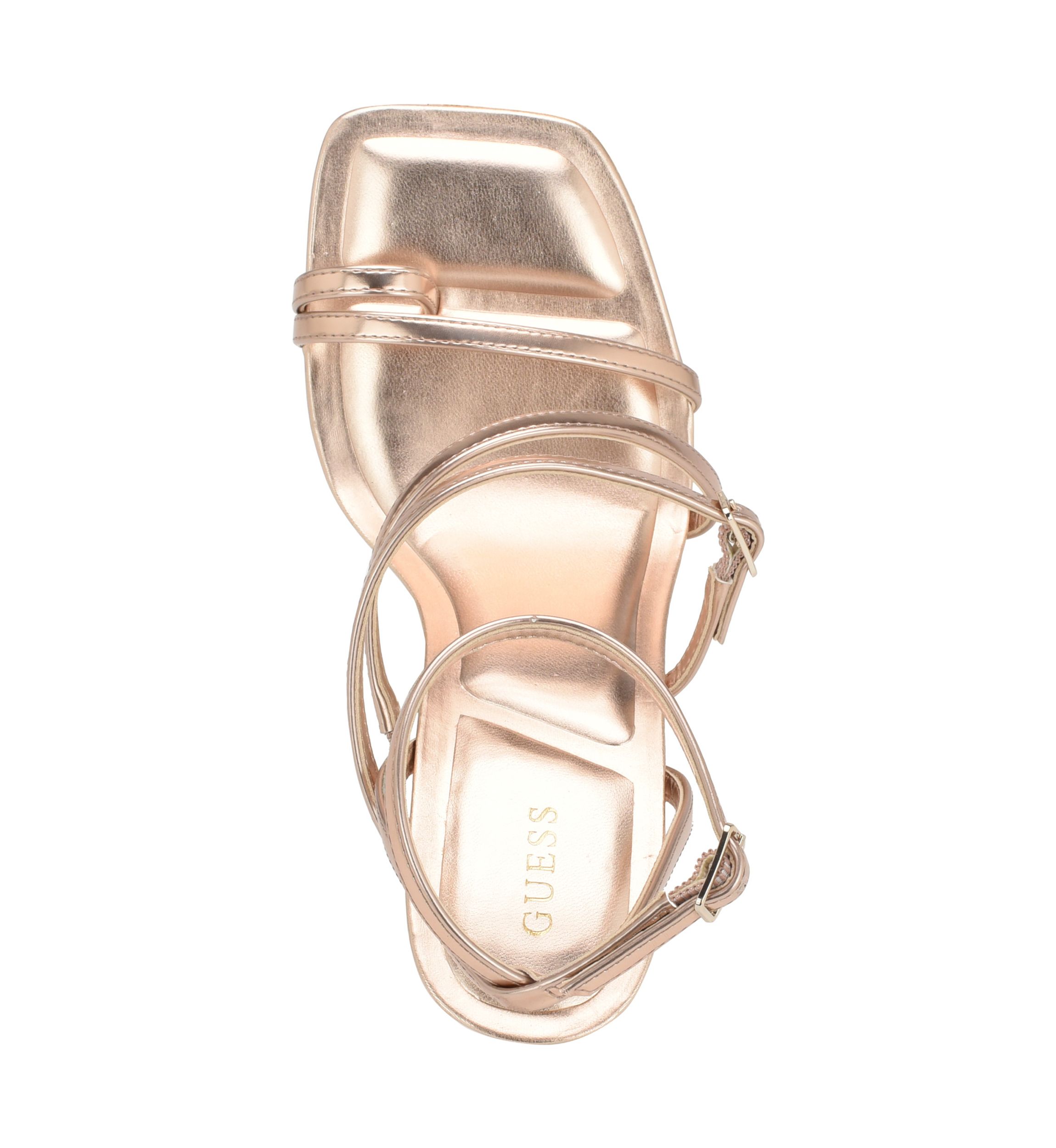 Bolten Strappy Single Sole Square Toe Sandals