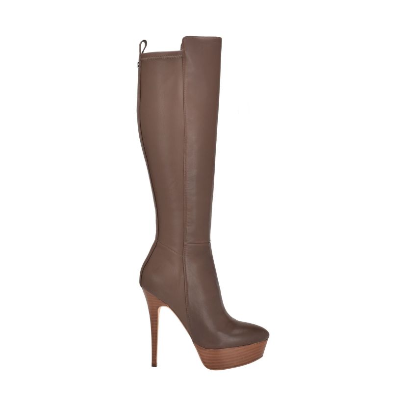 Cadine Platform Heeled Dress Boots