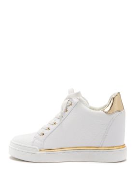 guess flowurs wedge sneakers
