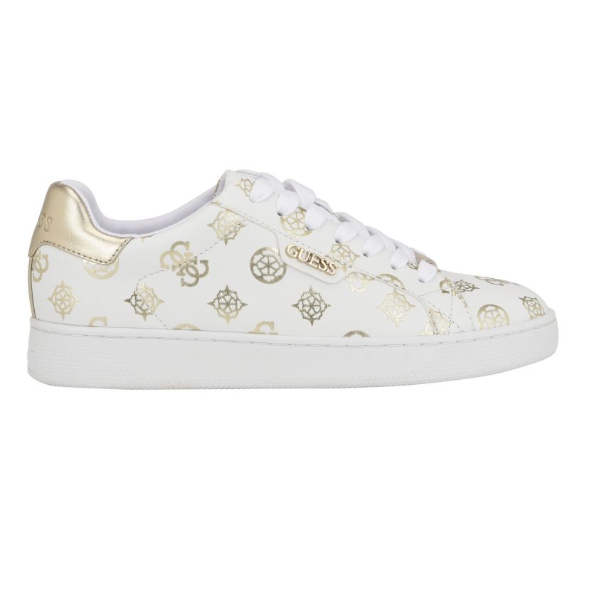 Renzy Easy Lace Up Sneakers with Logo Details