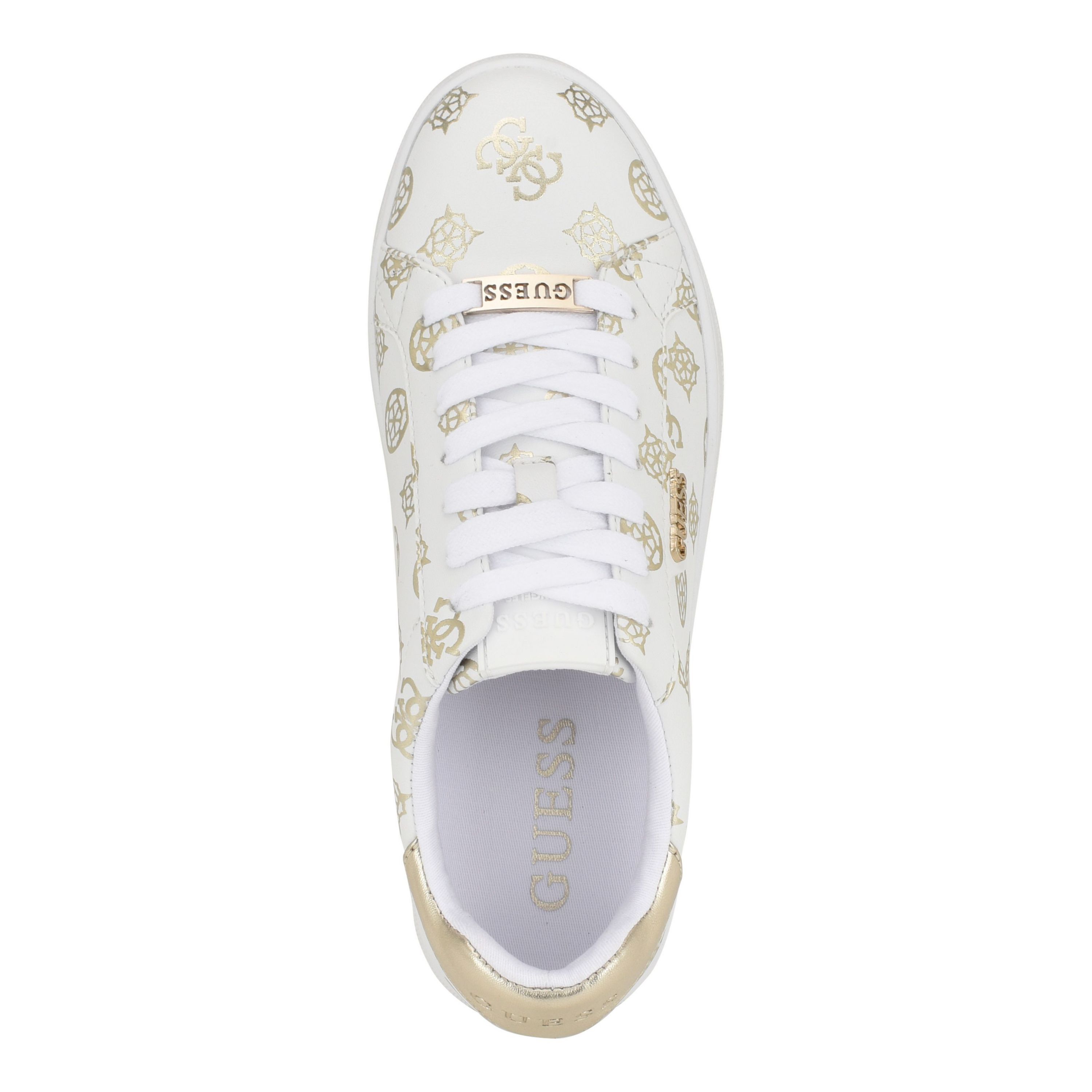 Renzy Easy Lace Up Sneakers with Logo Details