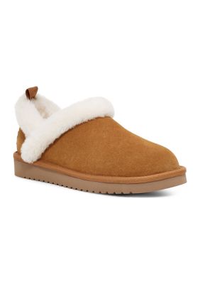 Robeez Fancy Snow Slippers Beige