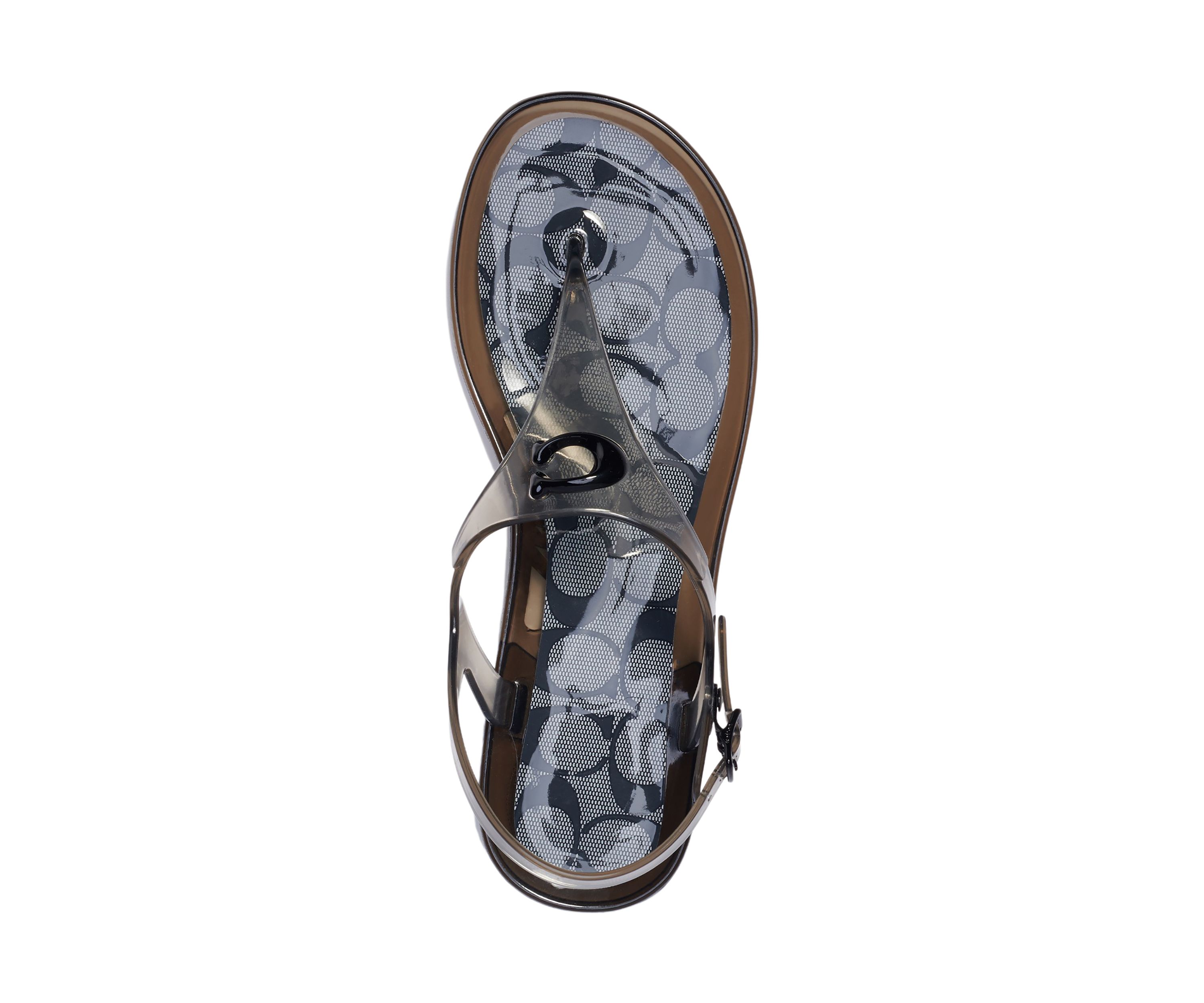 Natalee Jelly Thong Sandals