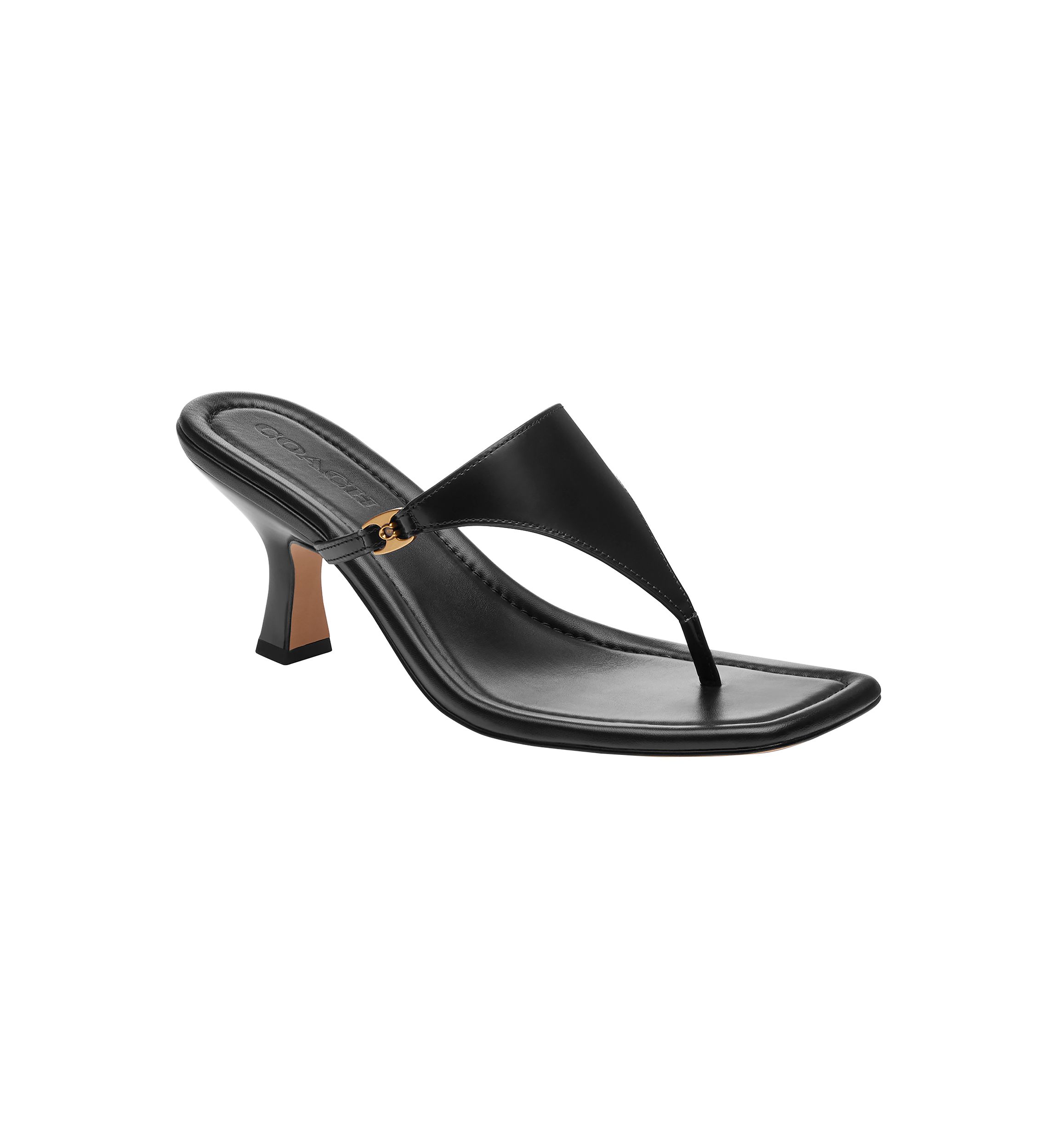 Heritage C Plaque Thong Sandals