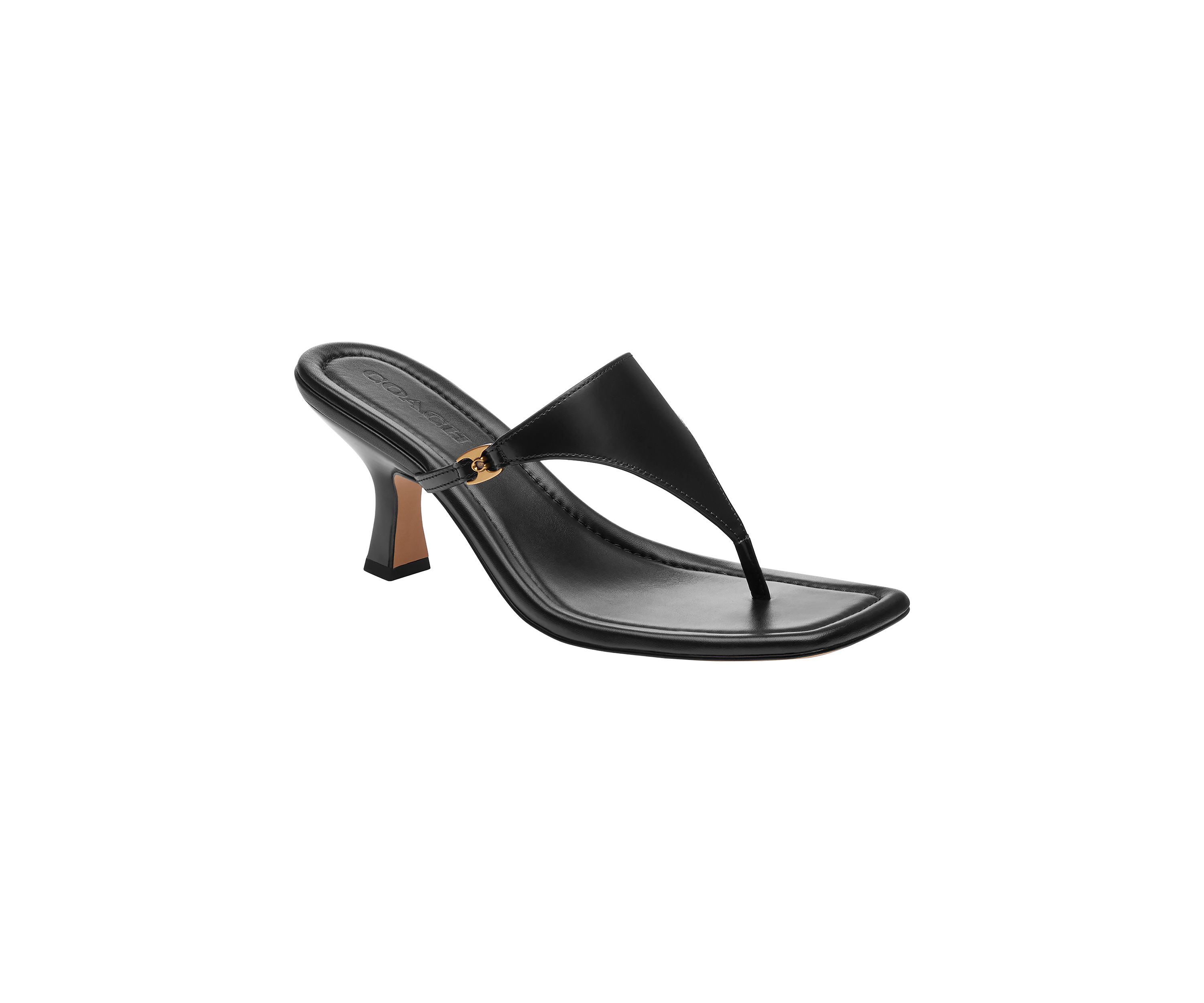 Heritage C Plaque Thong Sandals