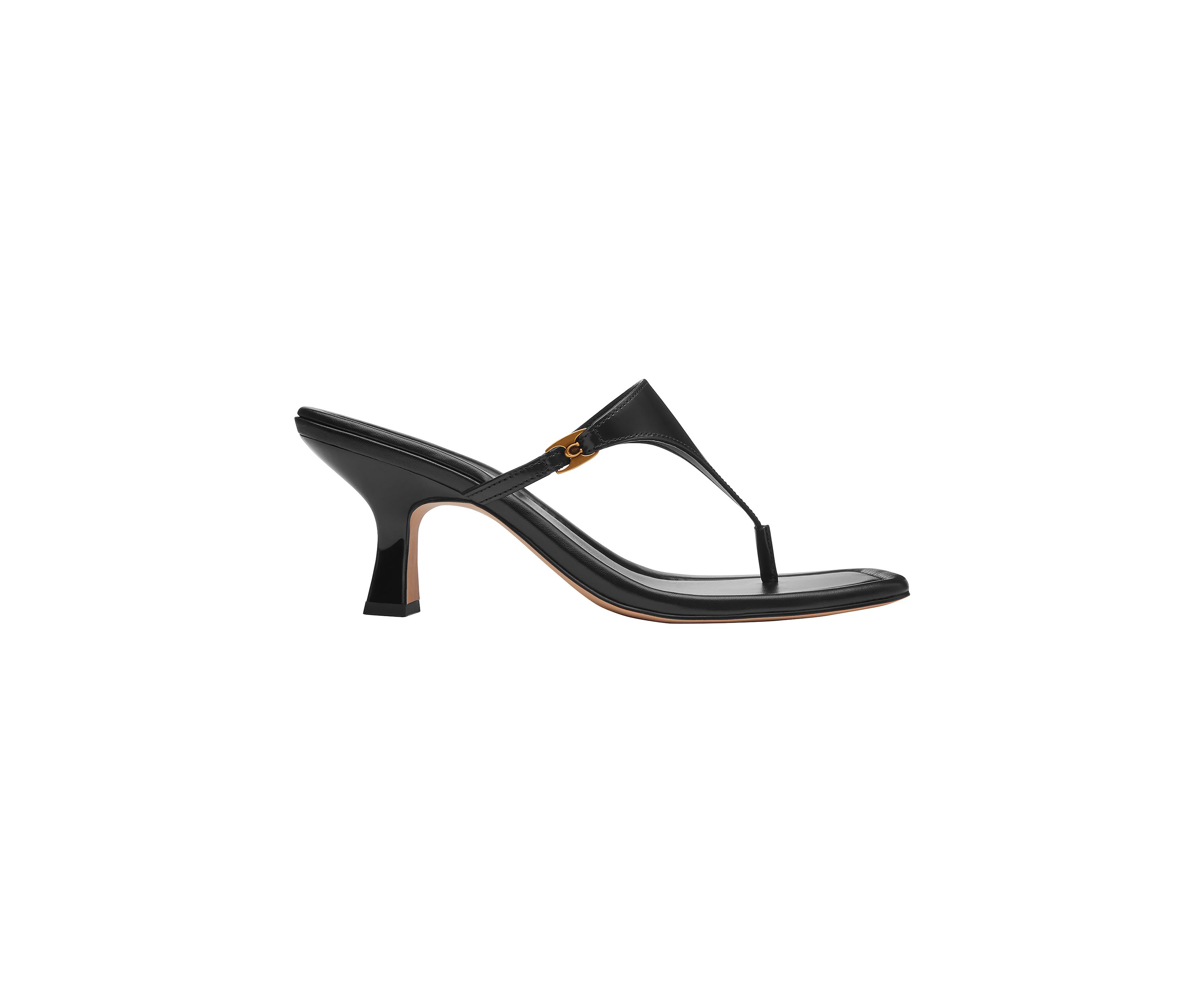 Heritage C Plaque Thong Sandals