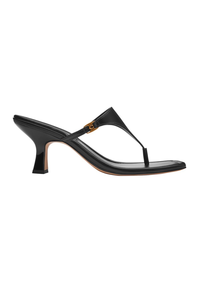 Heritage C Plaque Thong Sandals