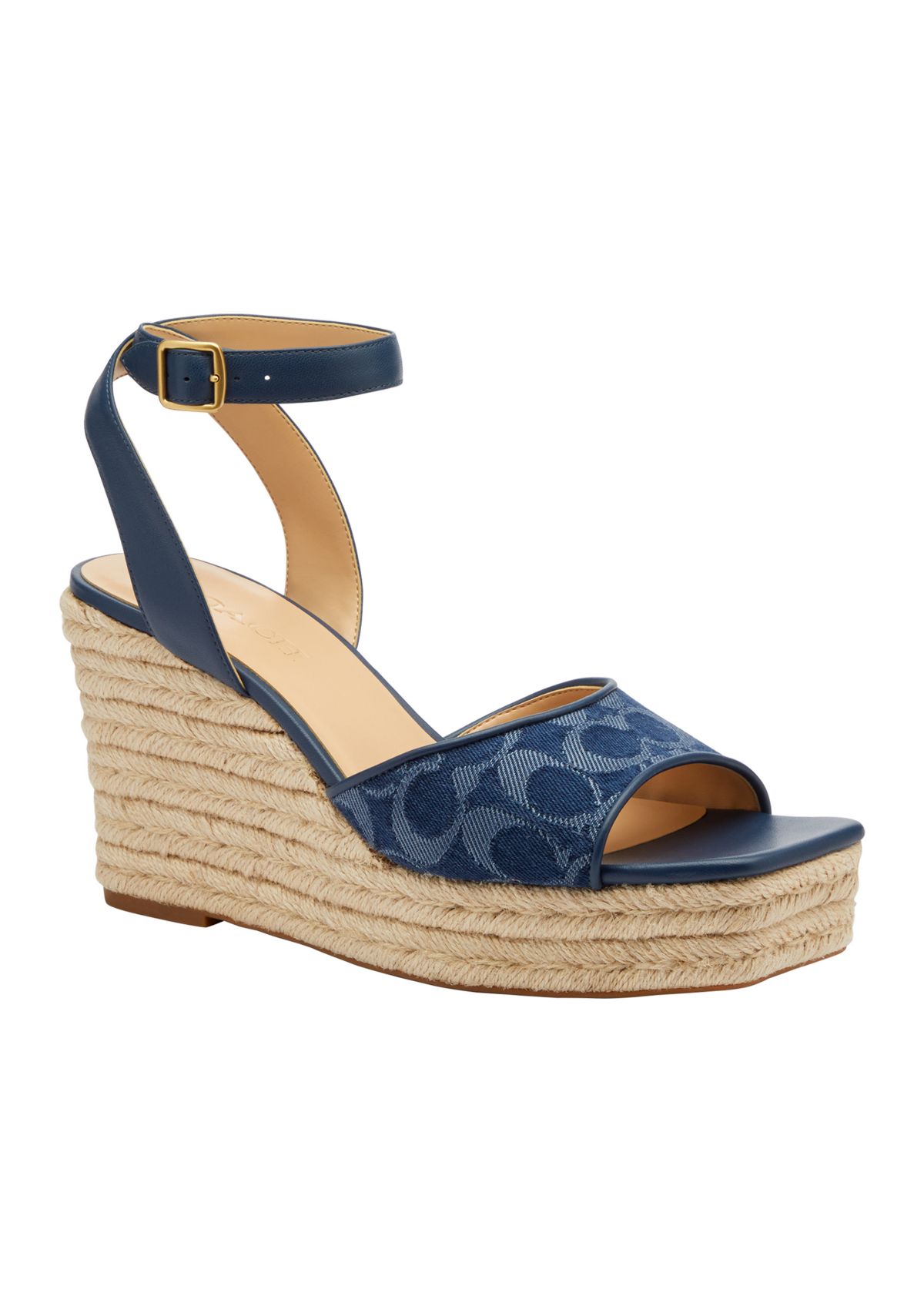 Signature C Espadrille Wedge Sandals