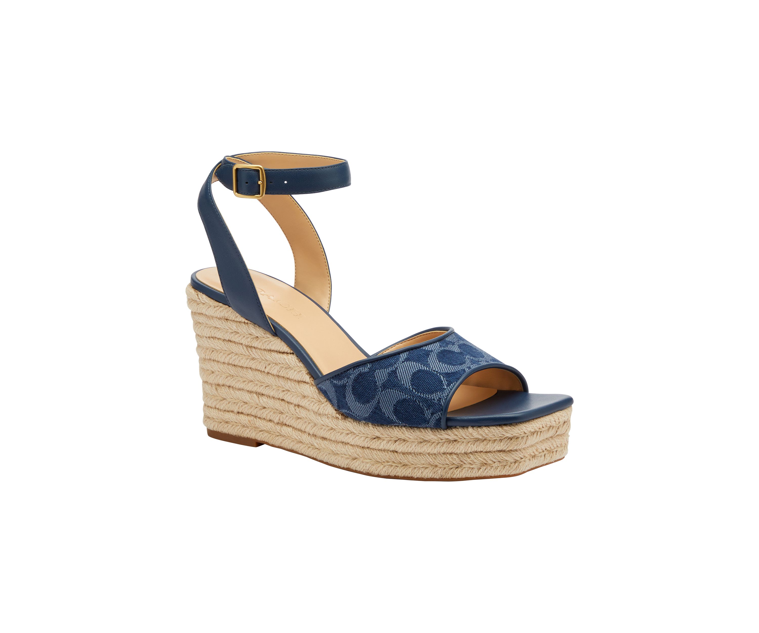 Signature C Espadrille Wedge Sandals
