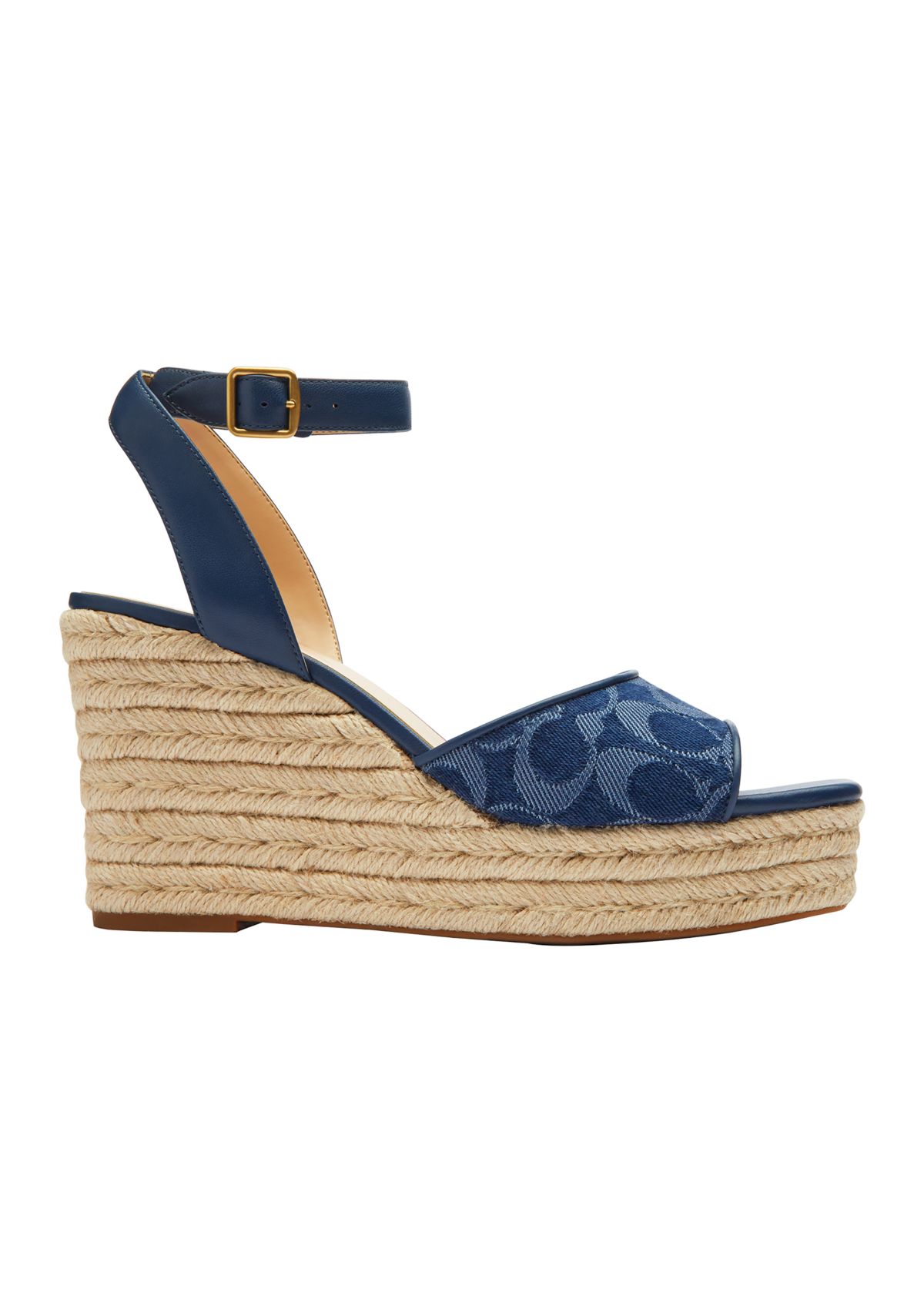 Signature C Espadrille Wedge Sandals
