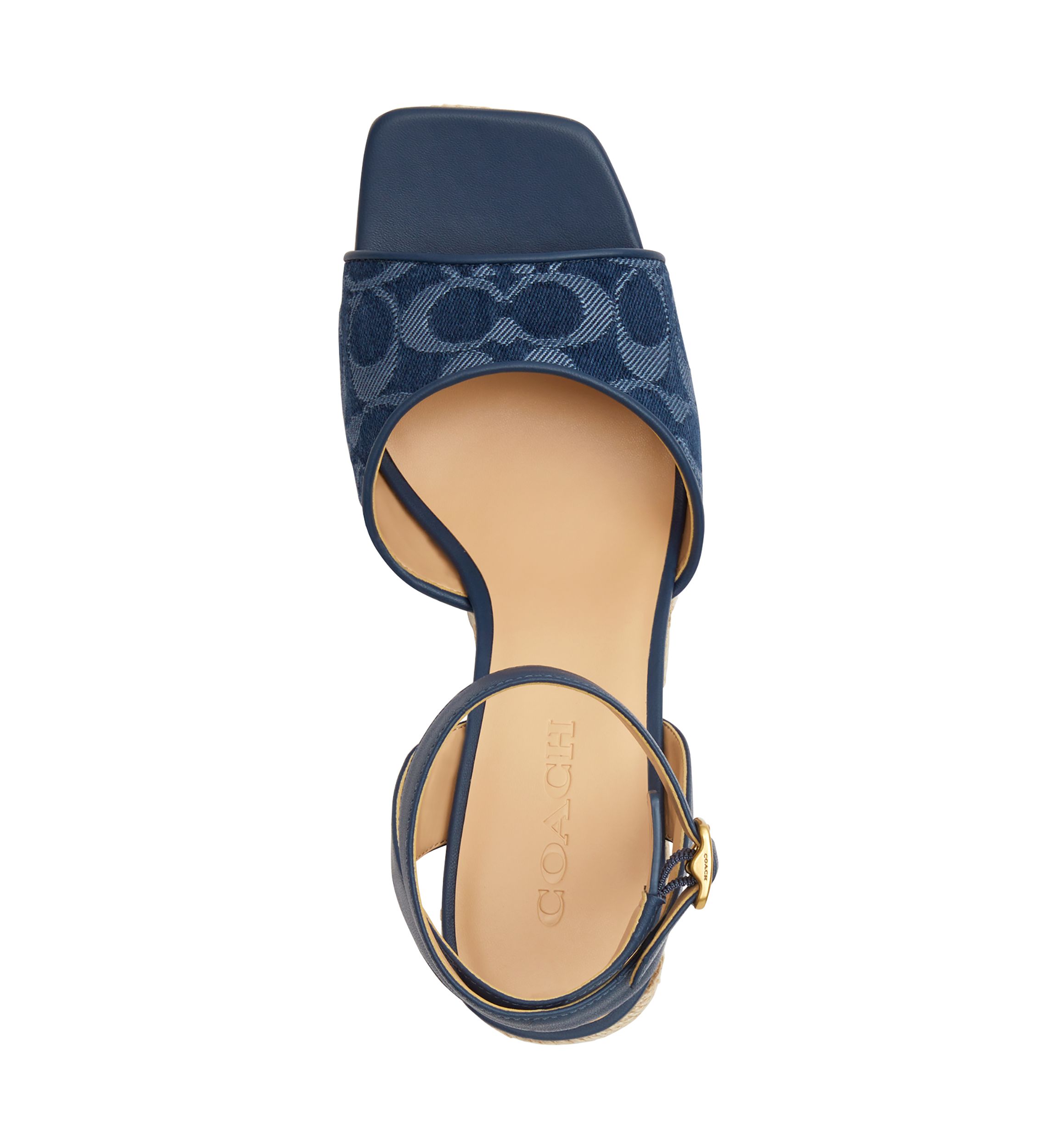 Signature C Espadrille Wedge Sandals
