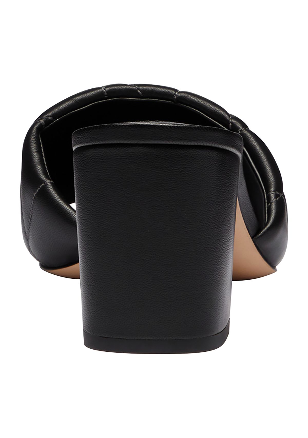 Holly Block Quilted Heel Sandals