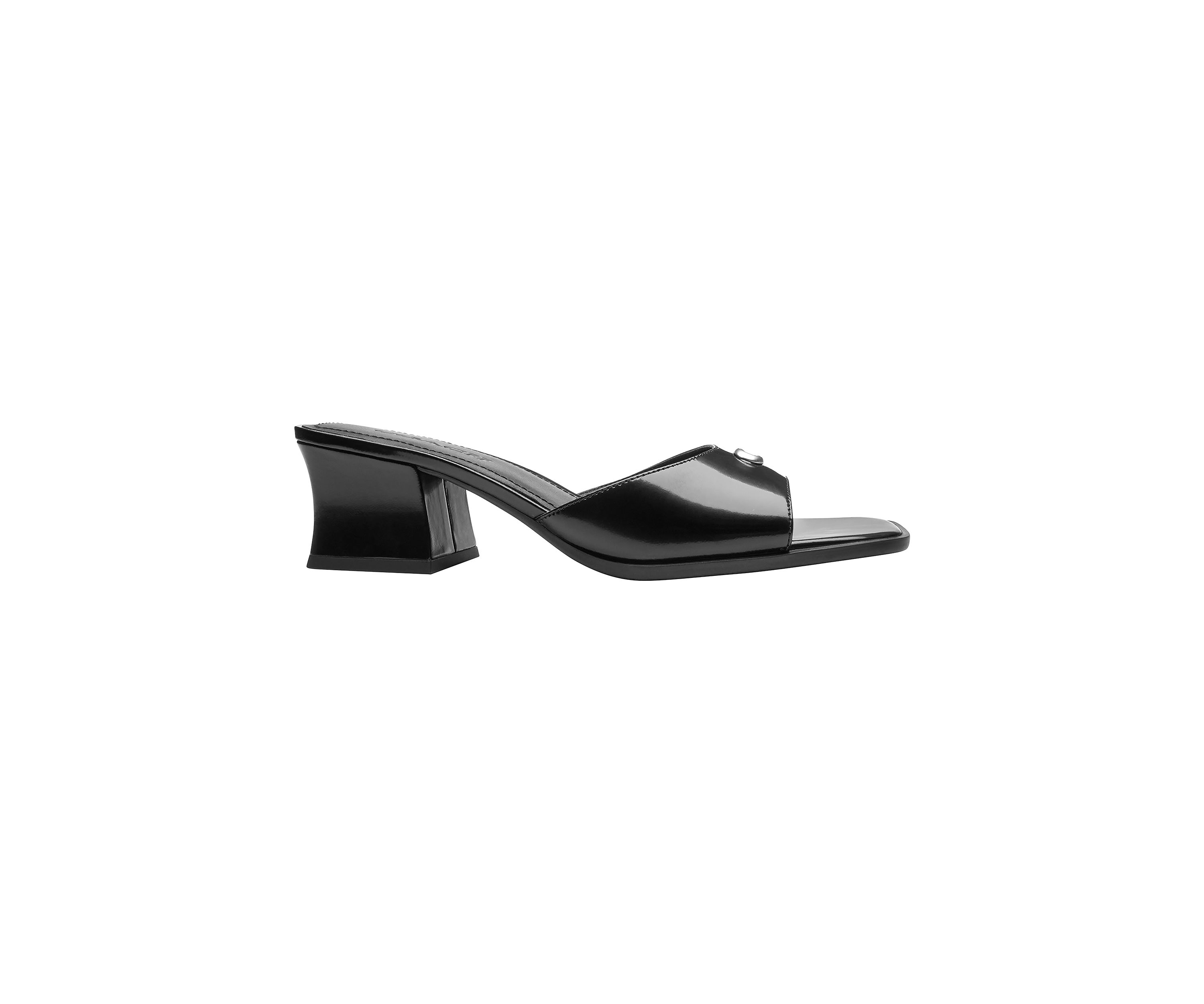Sculpted C Block Heel Sandals