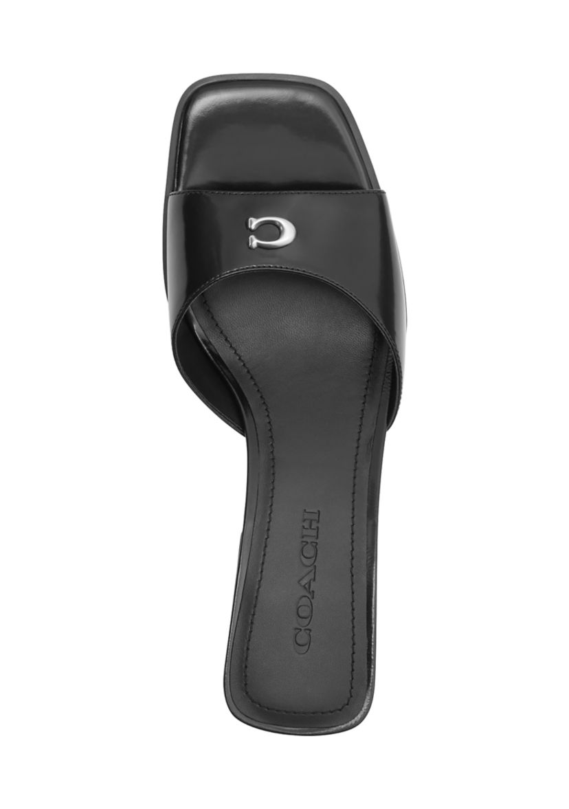 Sculpted C Block Heel Sandals