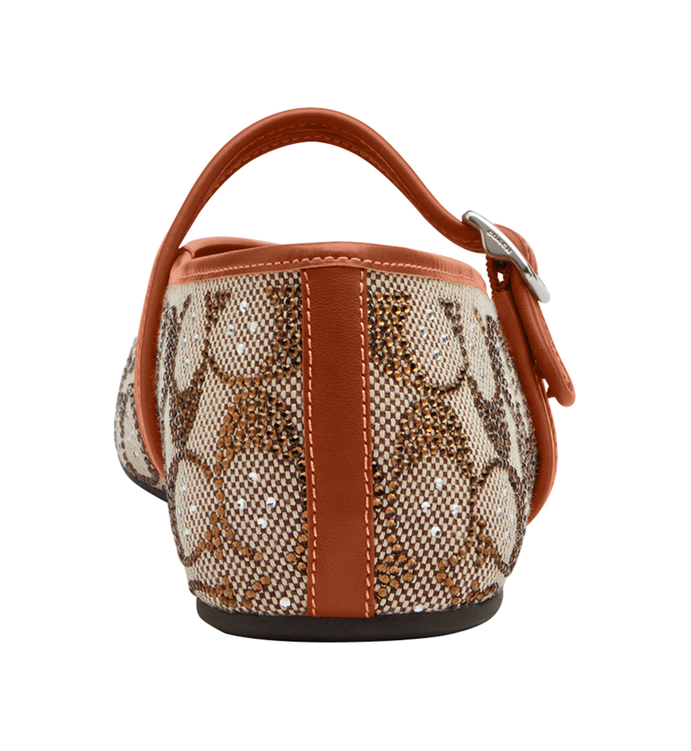 Mary Jane Sculpted Signature Jacquard Flats