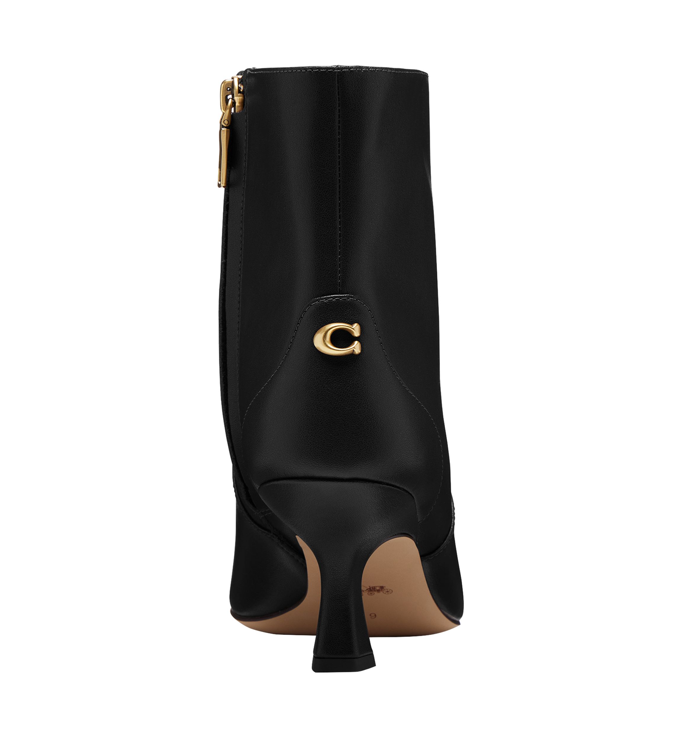 Scultped C Kitten Heel Booties