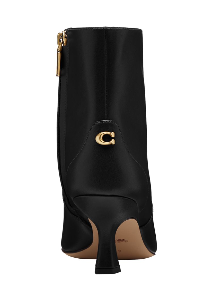 Scultped C Kitten Heel Booties