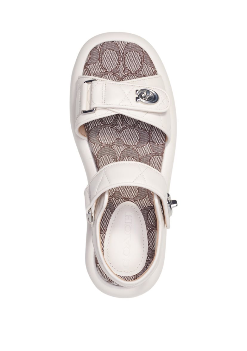 Peyton Signature Jacquard Sandals