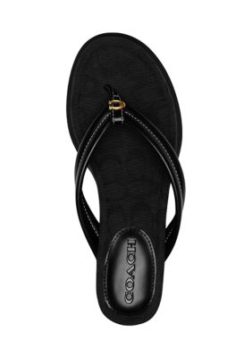 Signature Jacquard Franki Thong Flip Flop Sandals