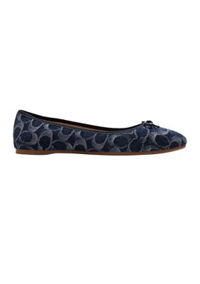 Abigail Signature Denim Flats