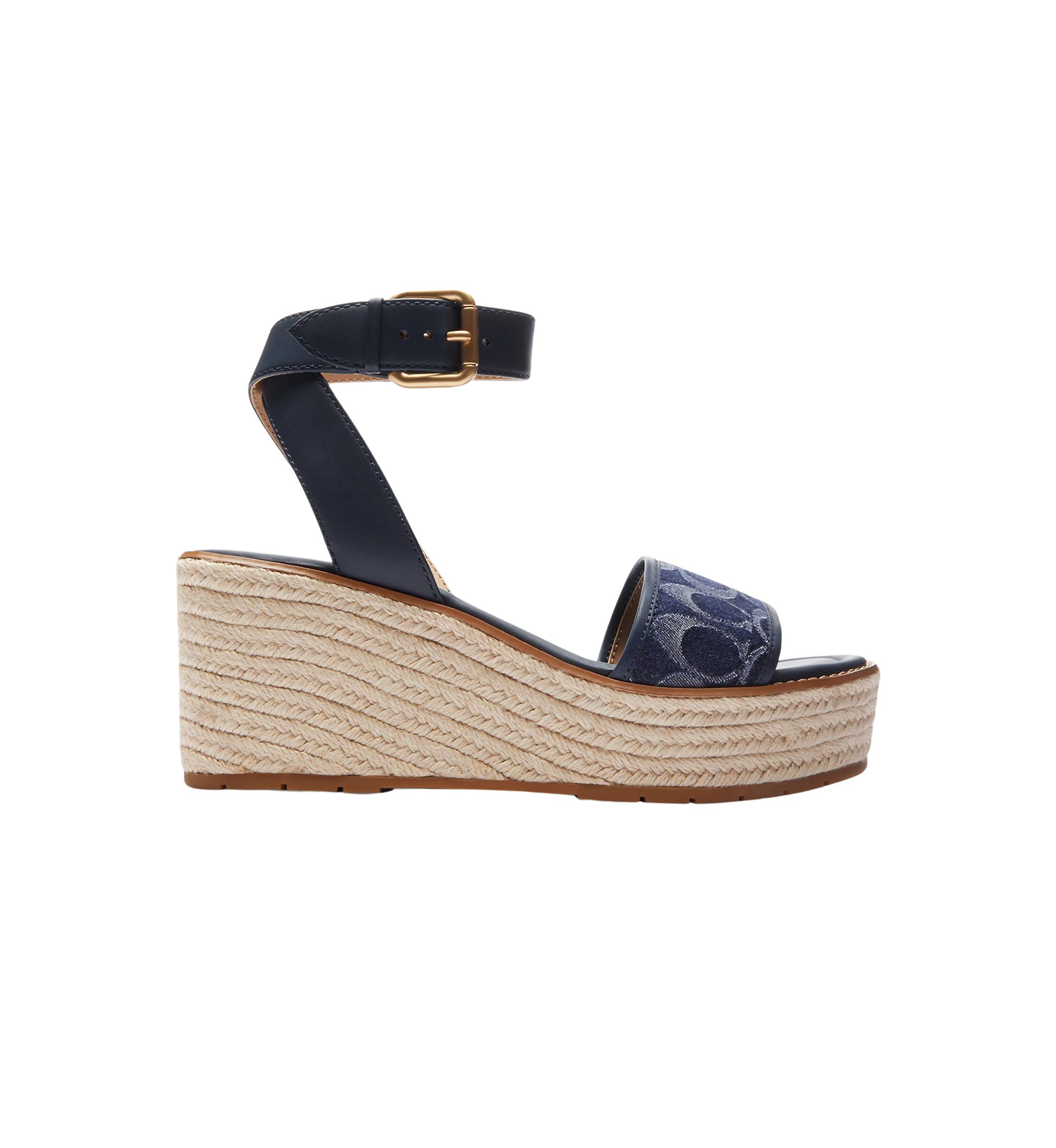 Katherine Signature Denim Espadrille Sandals