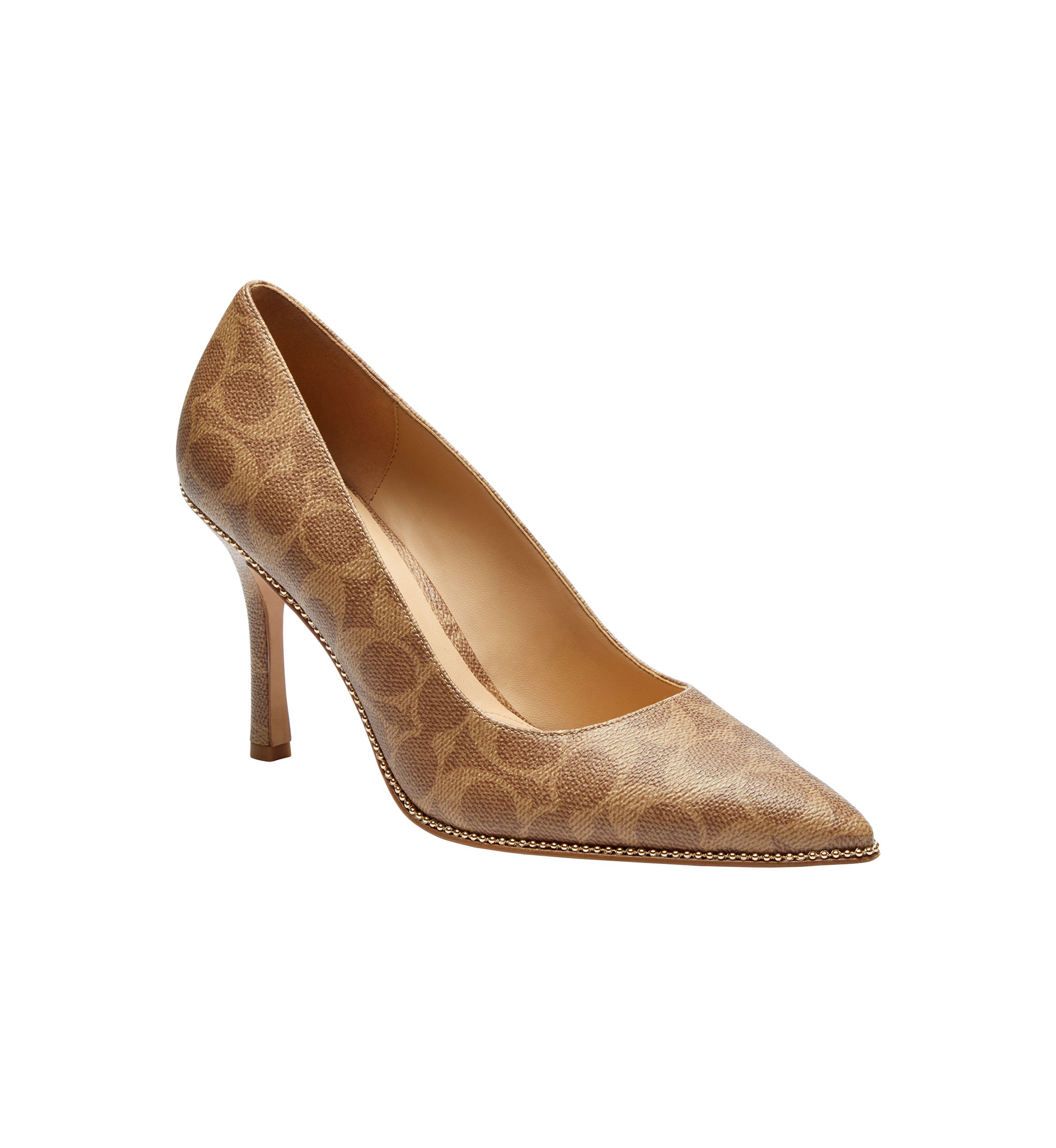 Signature Canvas Samantha Pumps - Available in Medium & Wide Width
