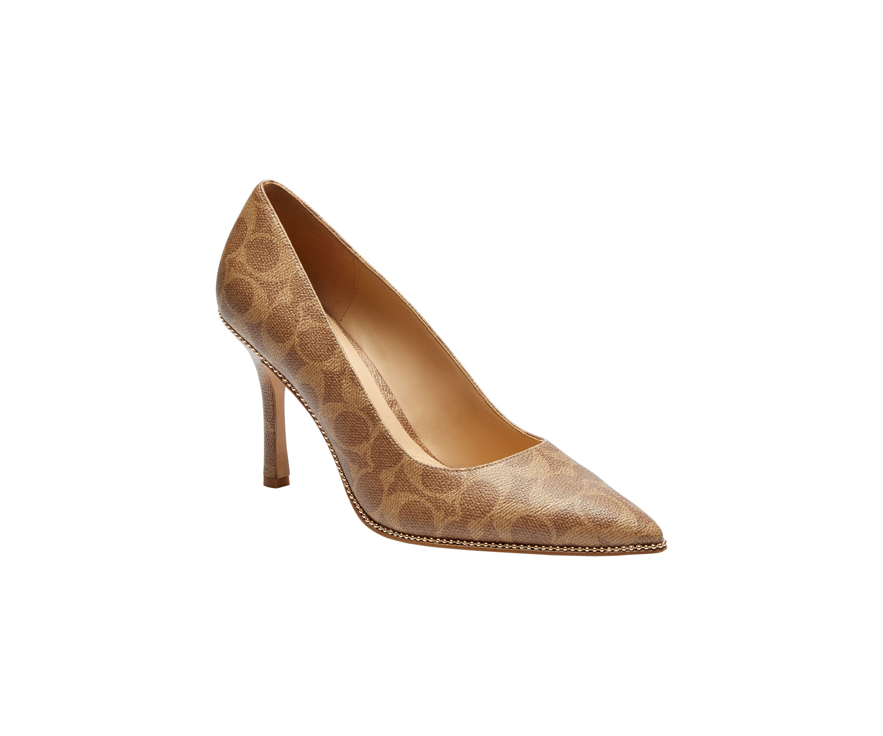 Signature Canvas Samantha Pumps - Available in Medium & Wide Width