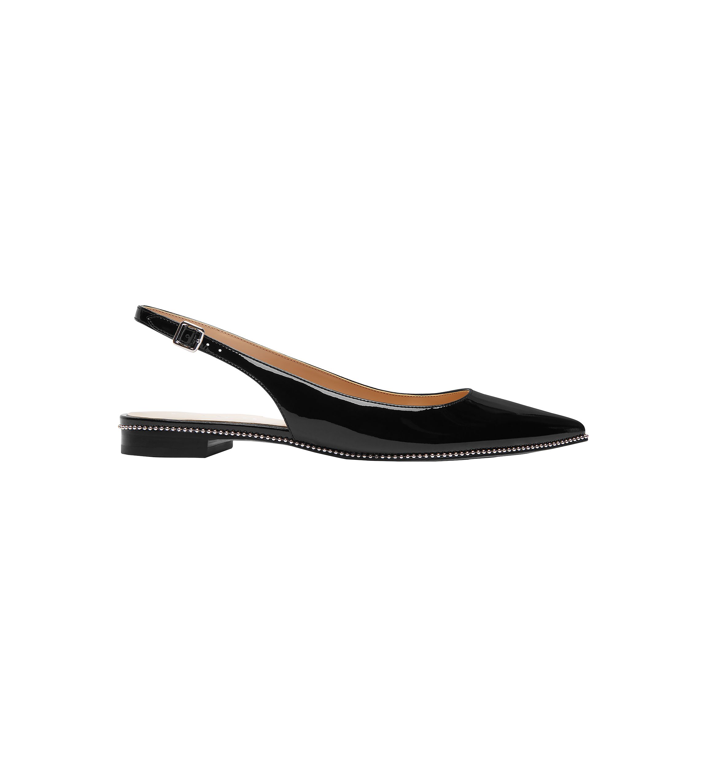 Claire Patent Skimmer Flats