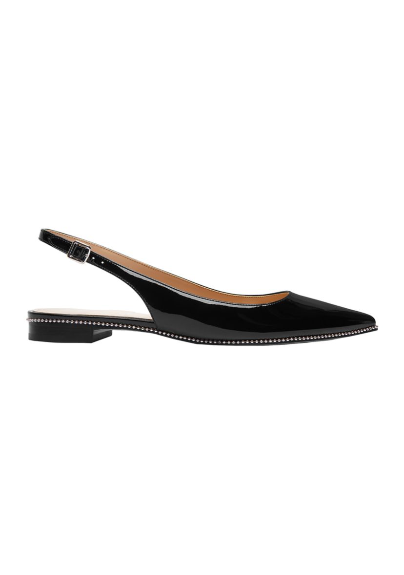 Claire Patent Skimmer Flats
