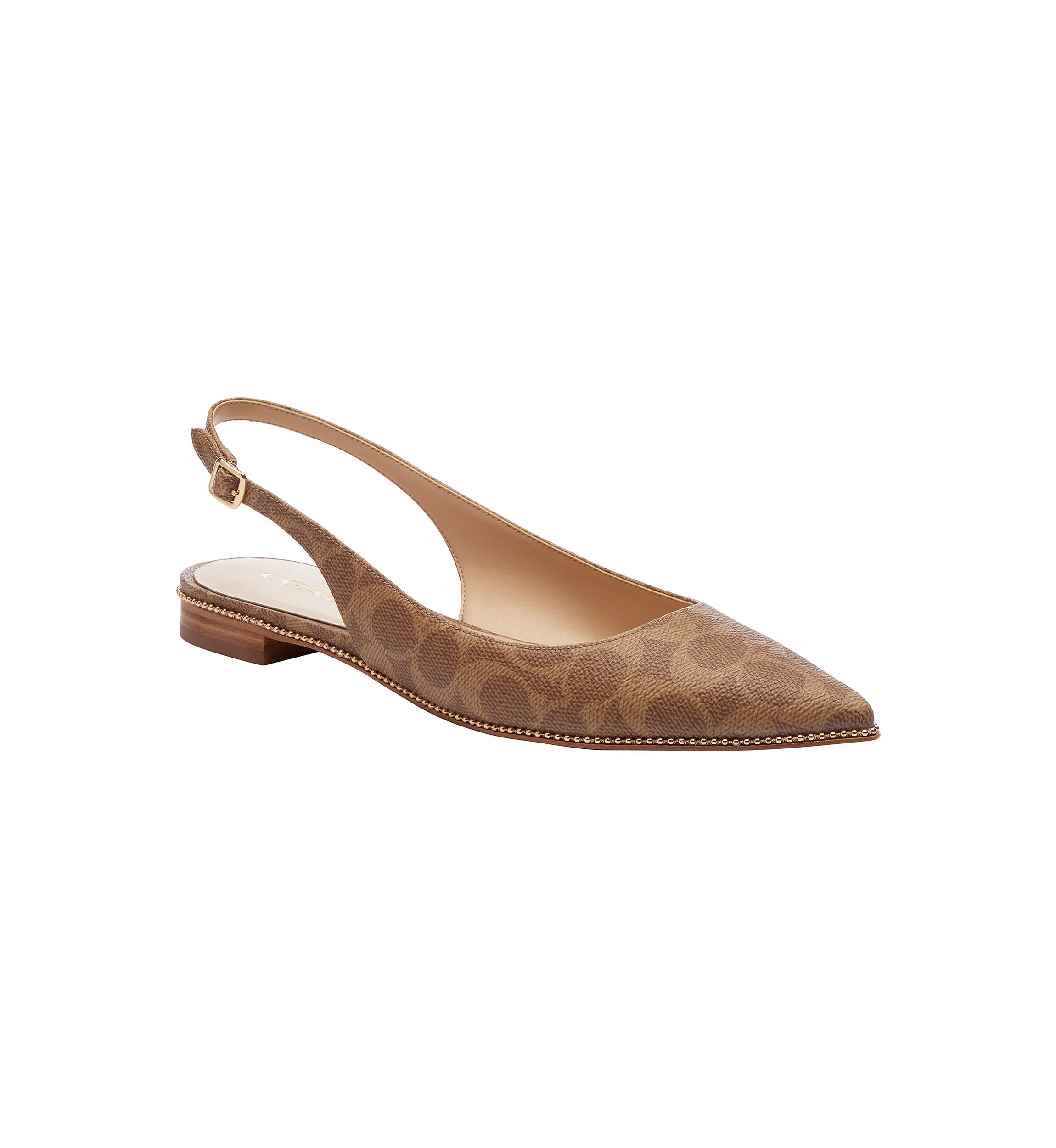 Claire Signature Canvas Skimmer Flats