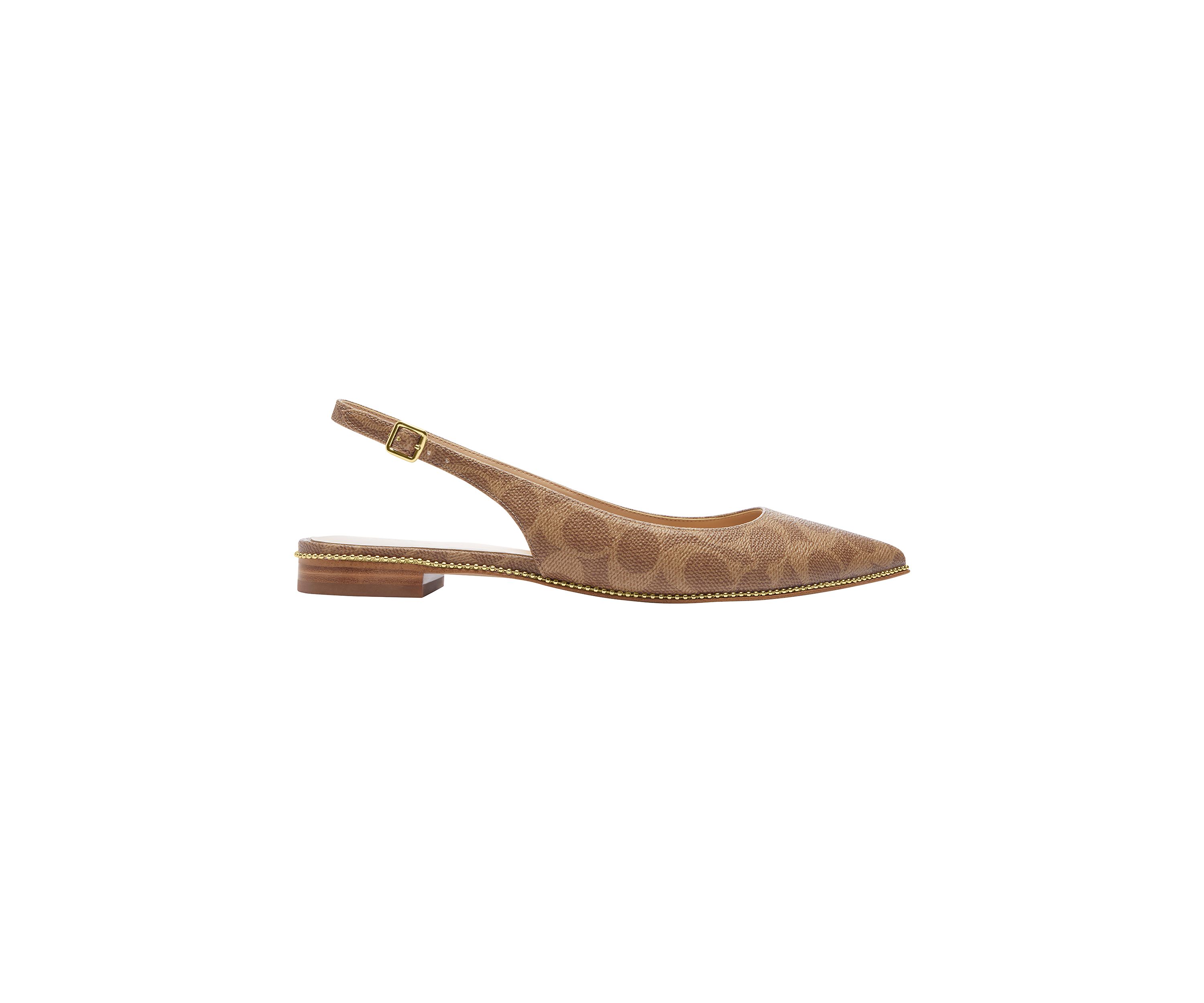 Claire Signature Canvas Skimmer Flats