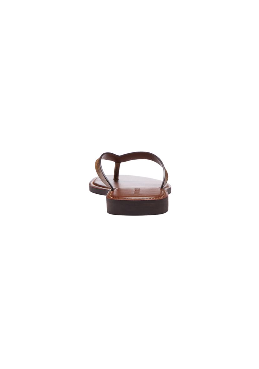 Brianna Signature Canvas Flip Flop Sandals