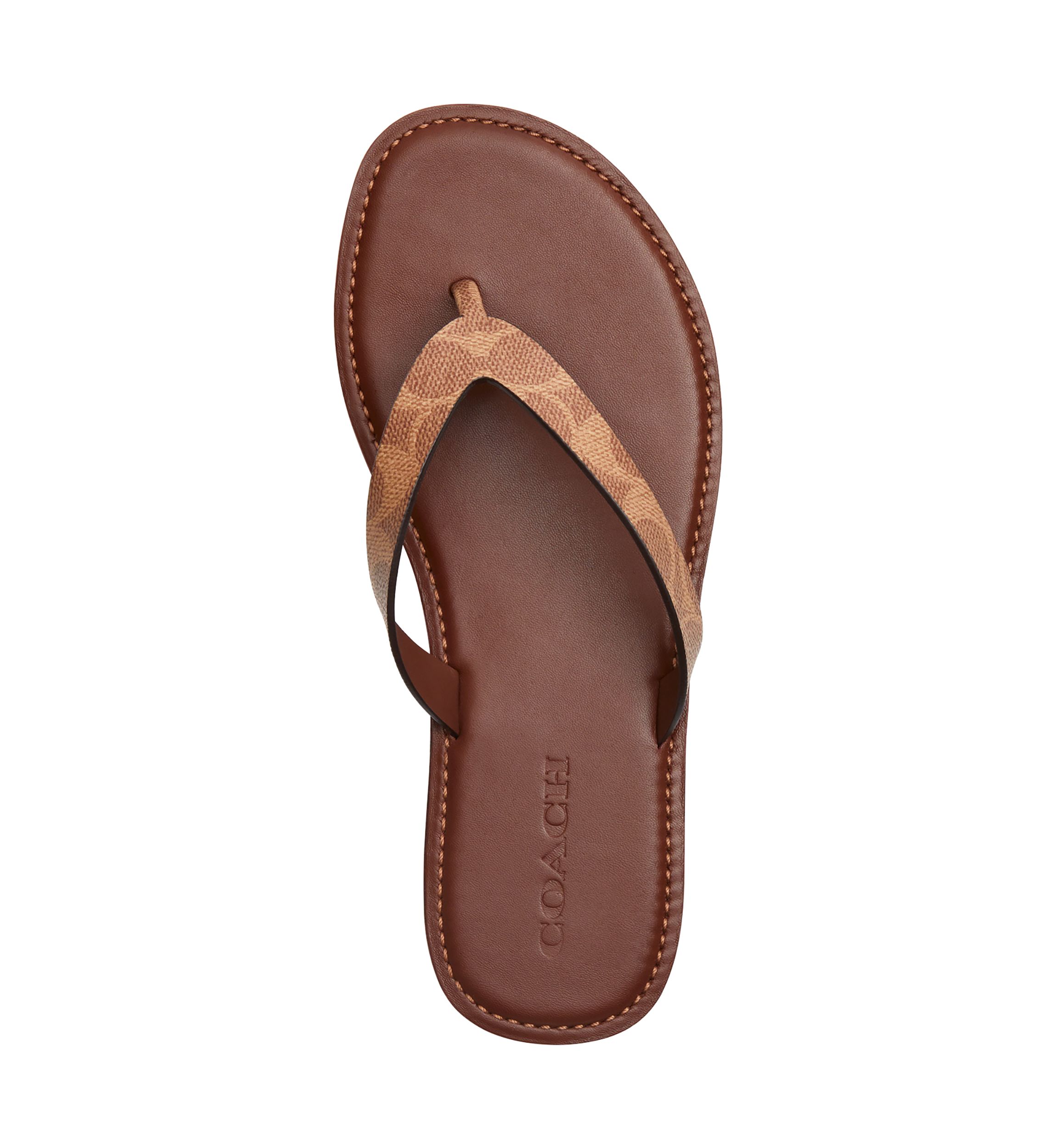 Brianna Signature Canvas Flip Flop Sandals