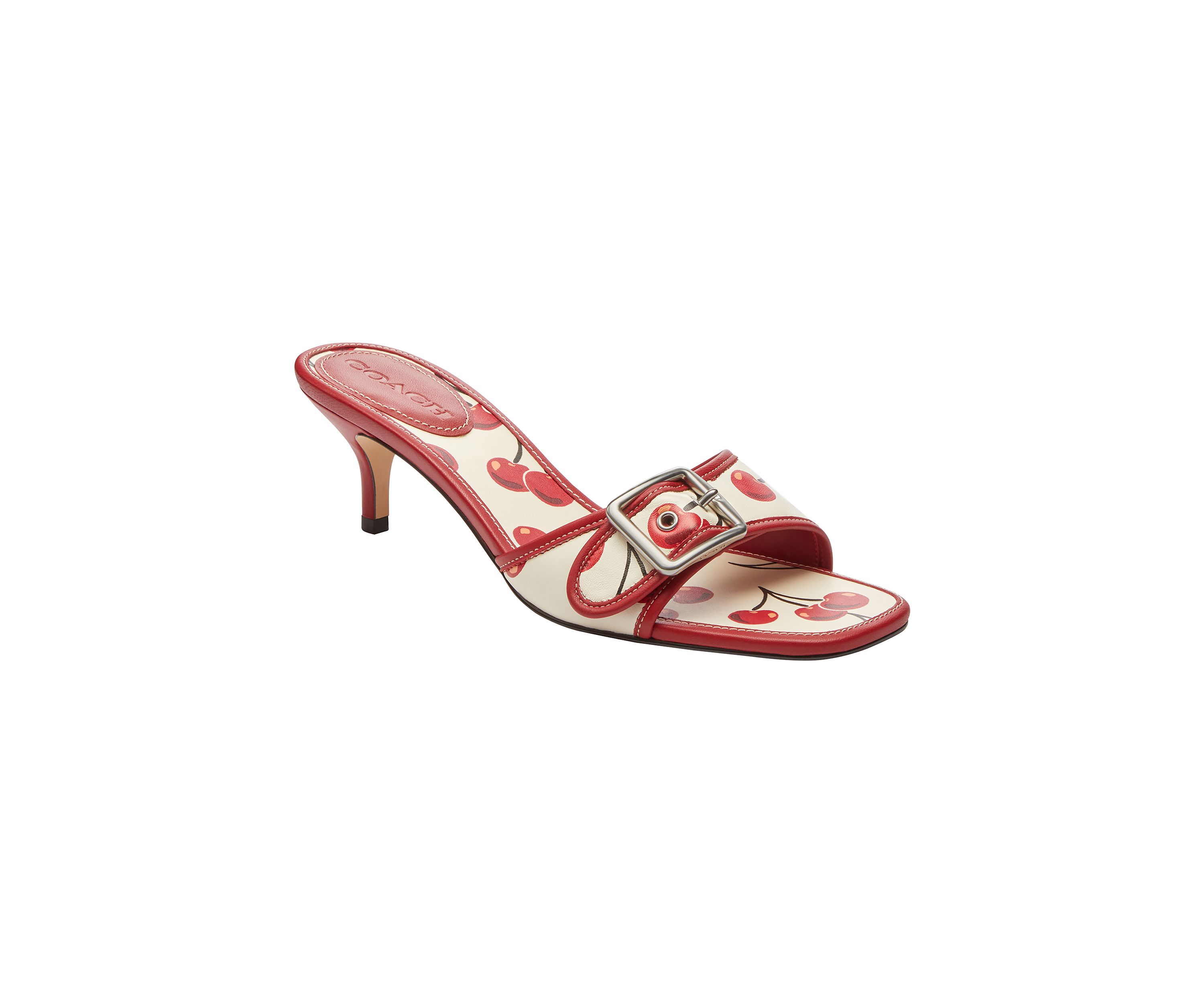 Margot Cherry Print Sandals
