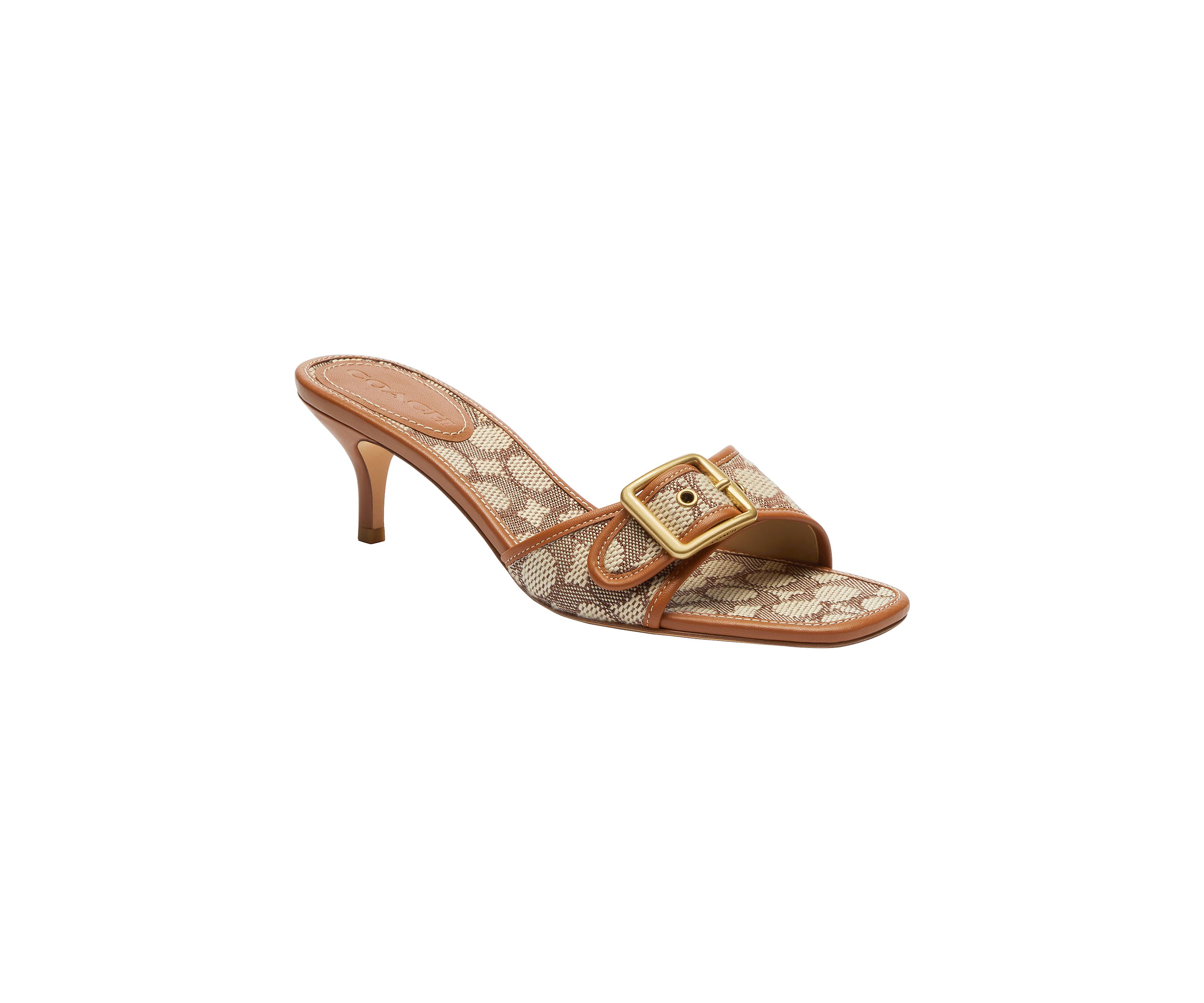 Margot Signature Textile Jacquard Sandals